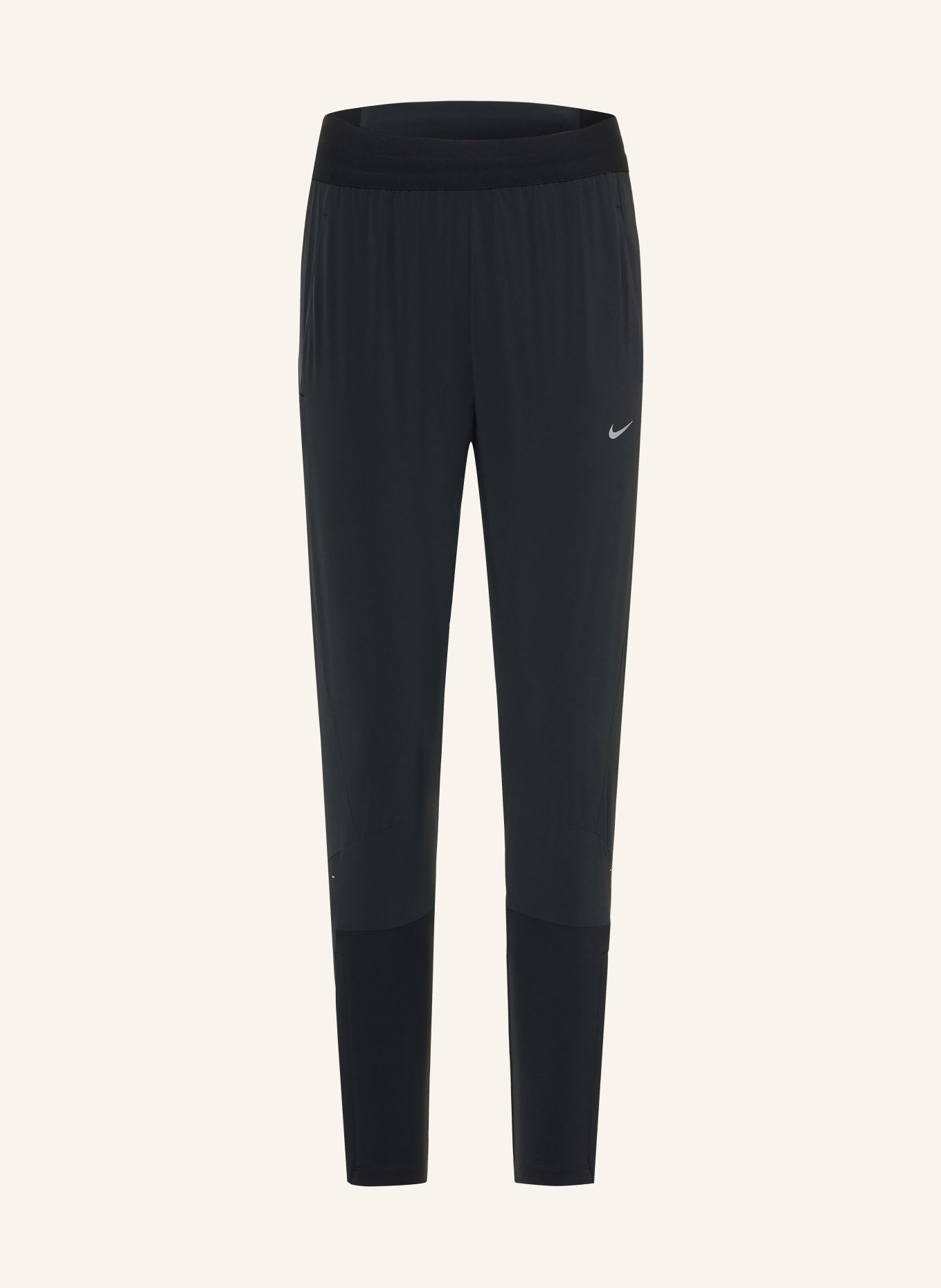 Nike Pantalon de course SWIFT: NOIR