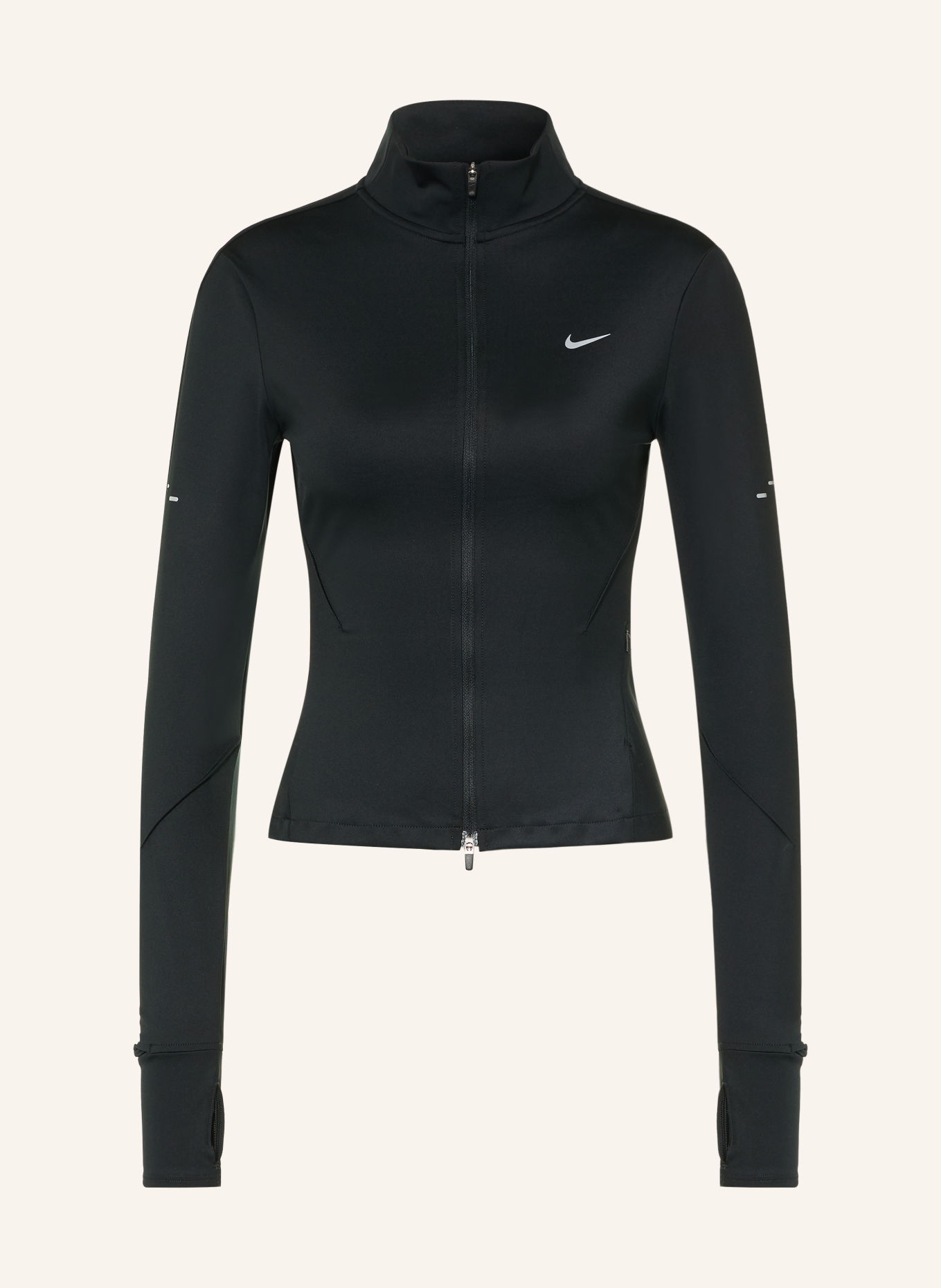 Nike Laufjacke SWIFT: SCHWARZ