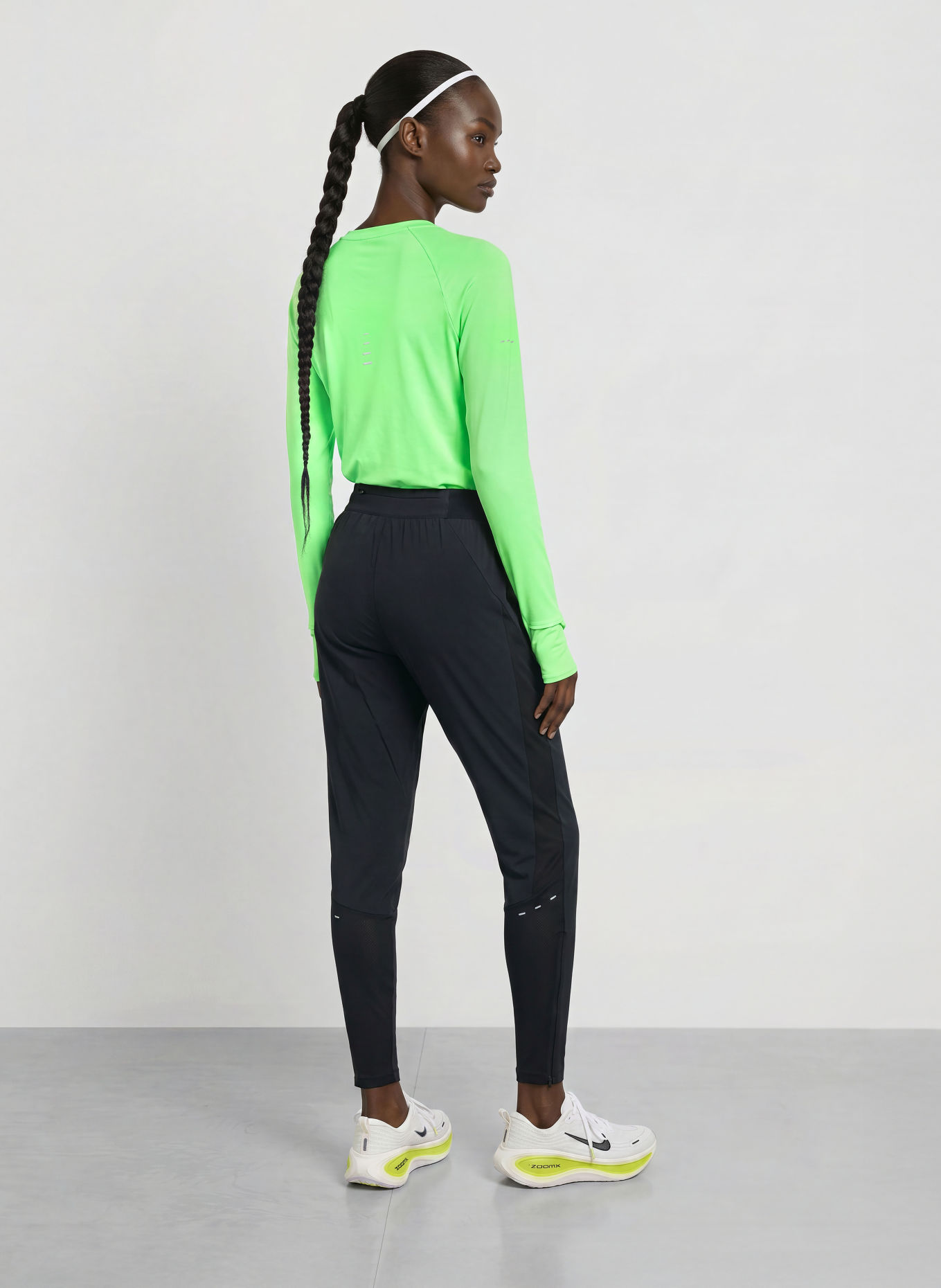 Nike T-shirt technique SWIFT: VERT FLUO