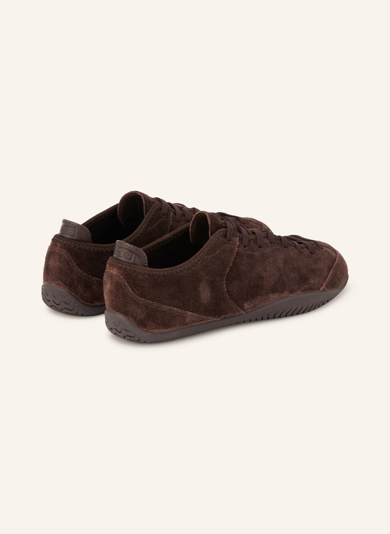 POLO RALPH LAUREN Sneaker: DUNKELBRAUN