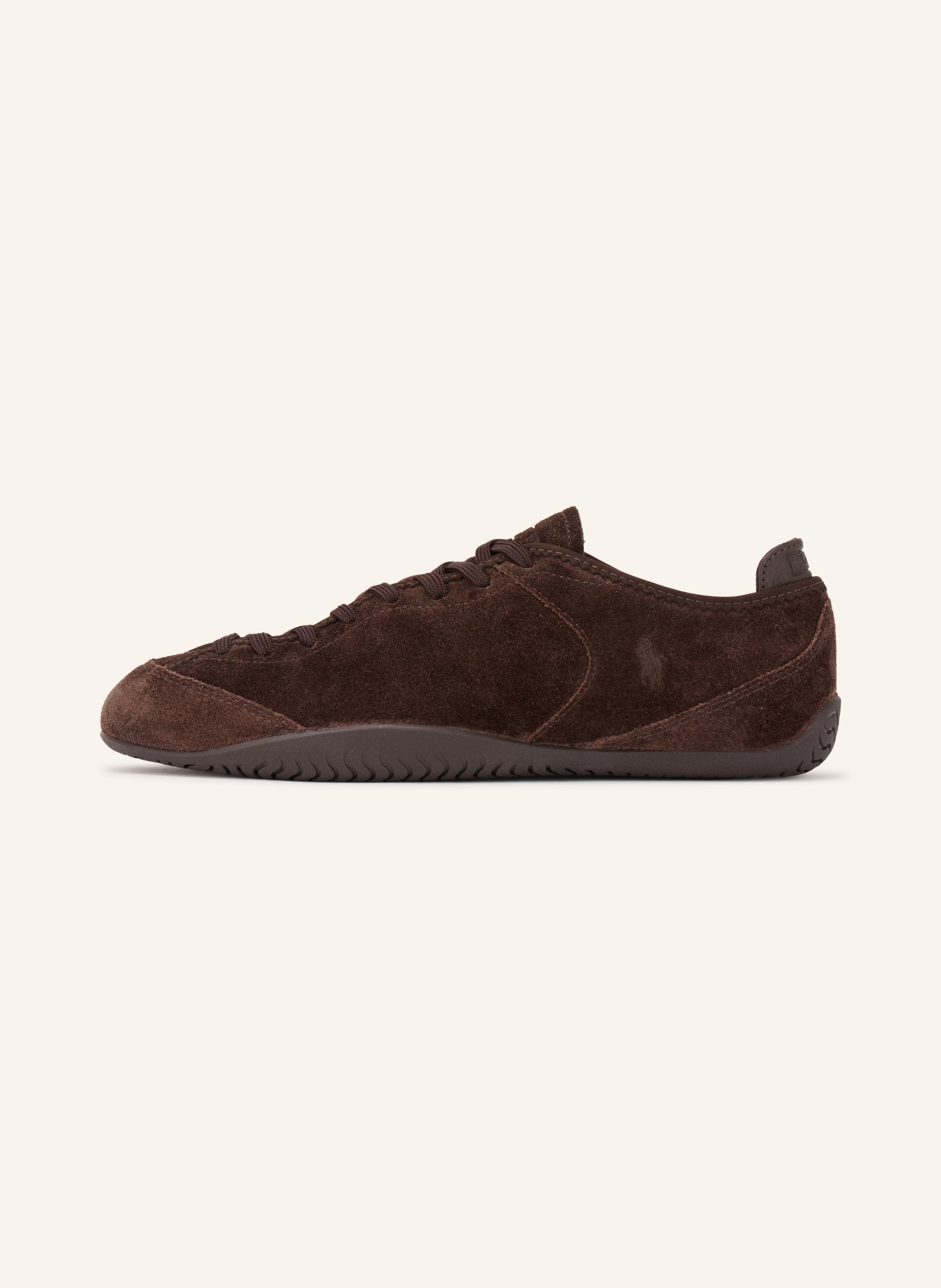 POLO RALPH LAUREN Sneaker: DUNKELBRAUN
