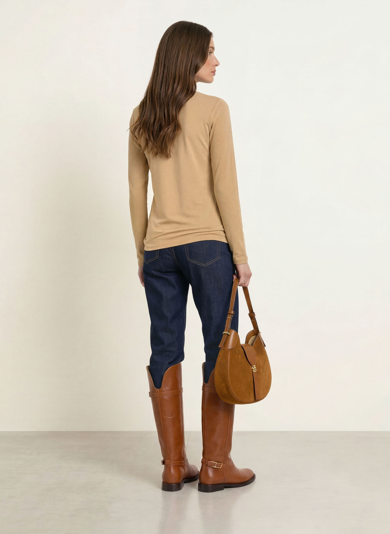 MARC CAIN Long-sleeve: 620 tannin