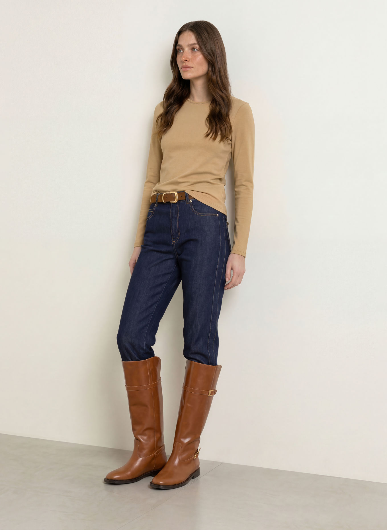 MARC CAIN Long-sleeve: 620 tannin