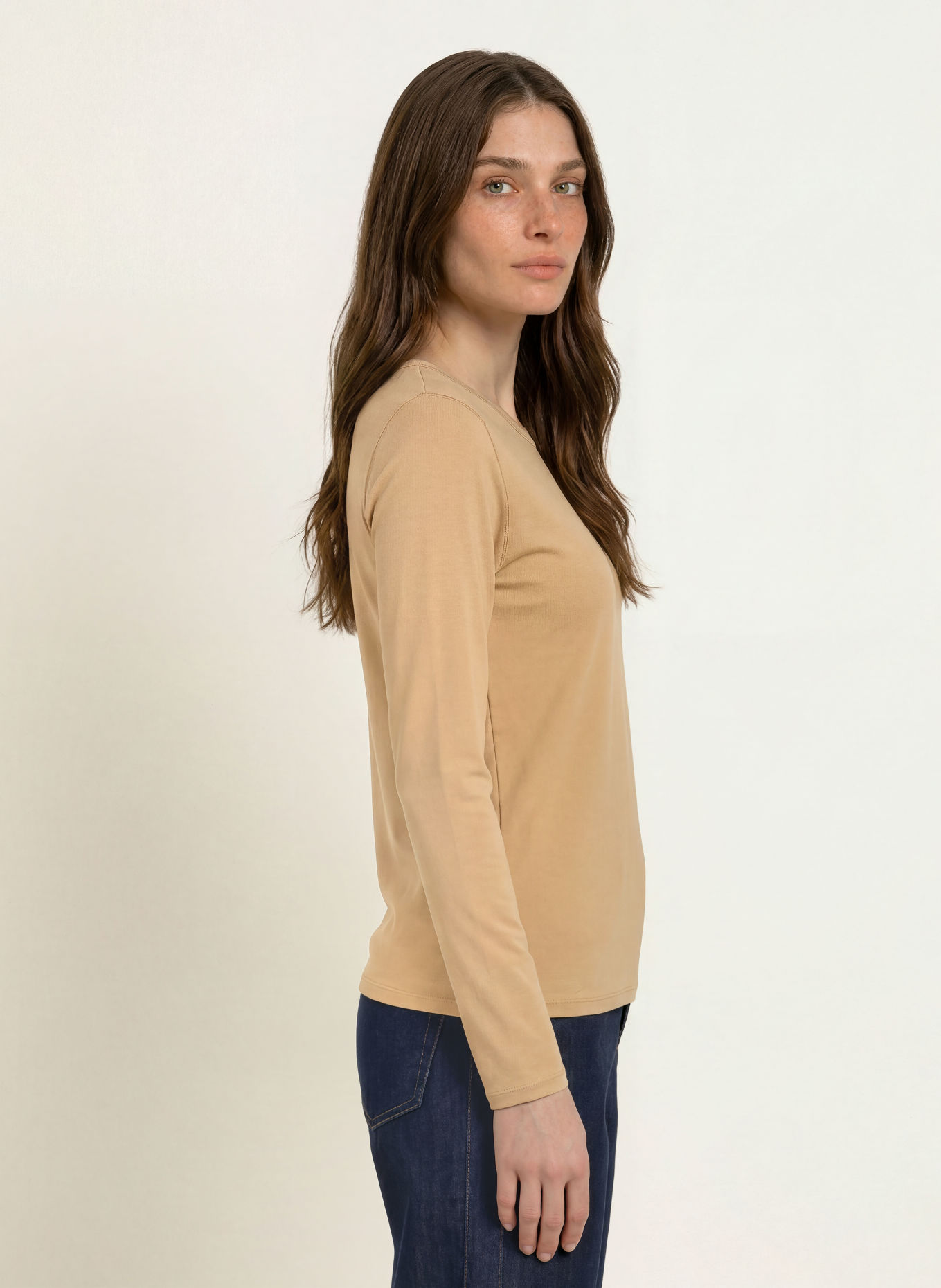MARC CAIN Long-sleeve: 620 tannin