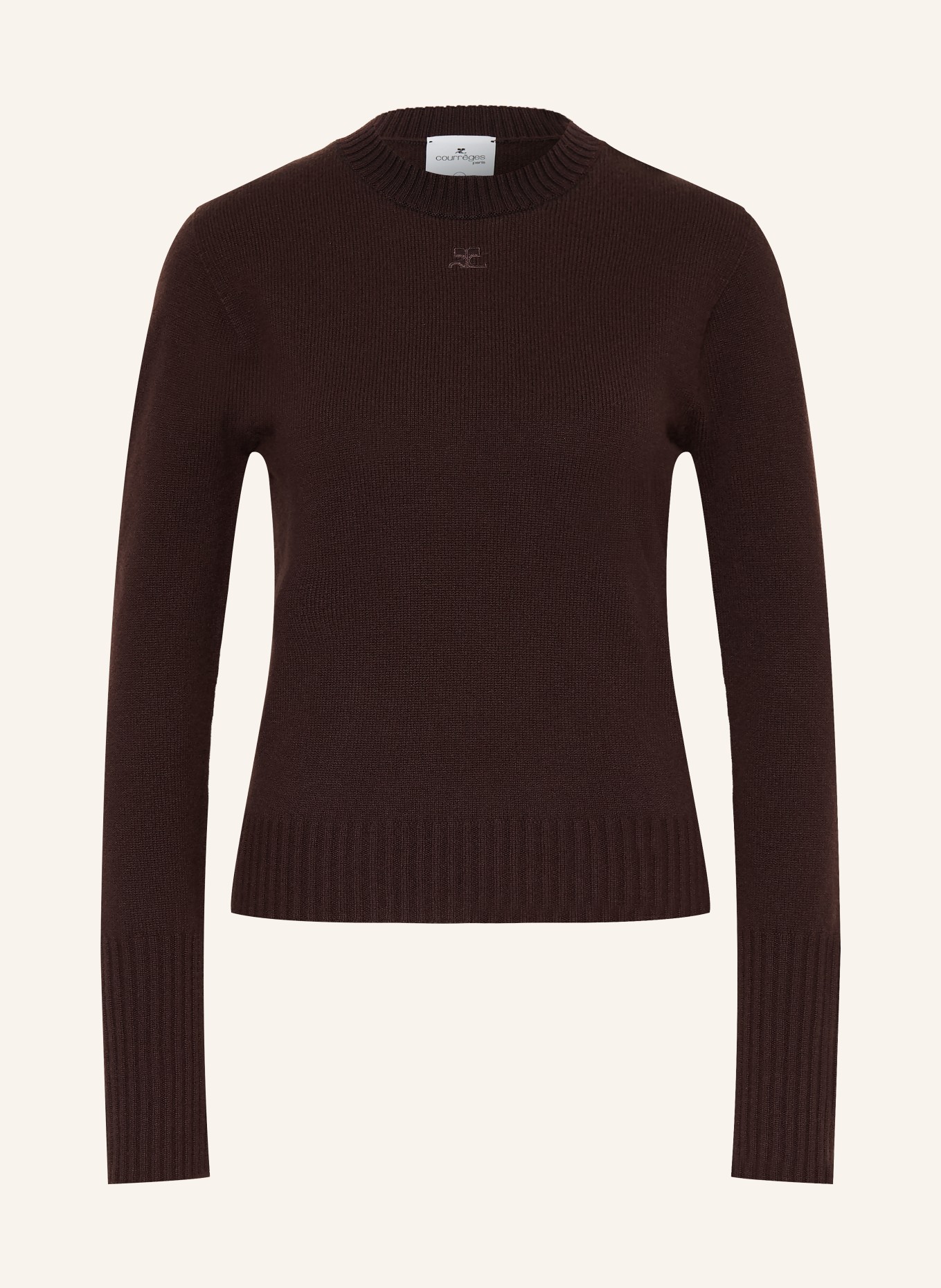 Courrèges Sweater: DARK RED