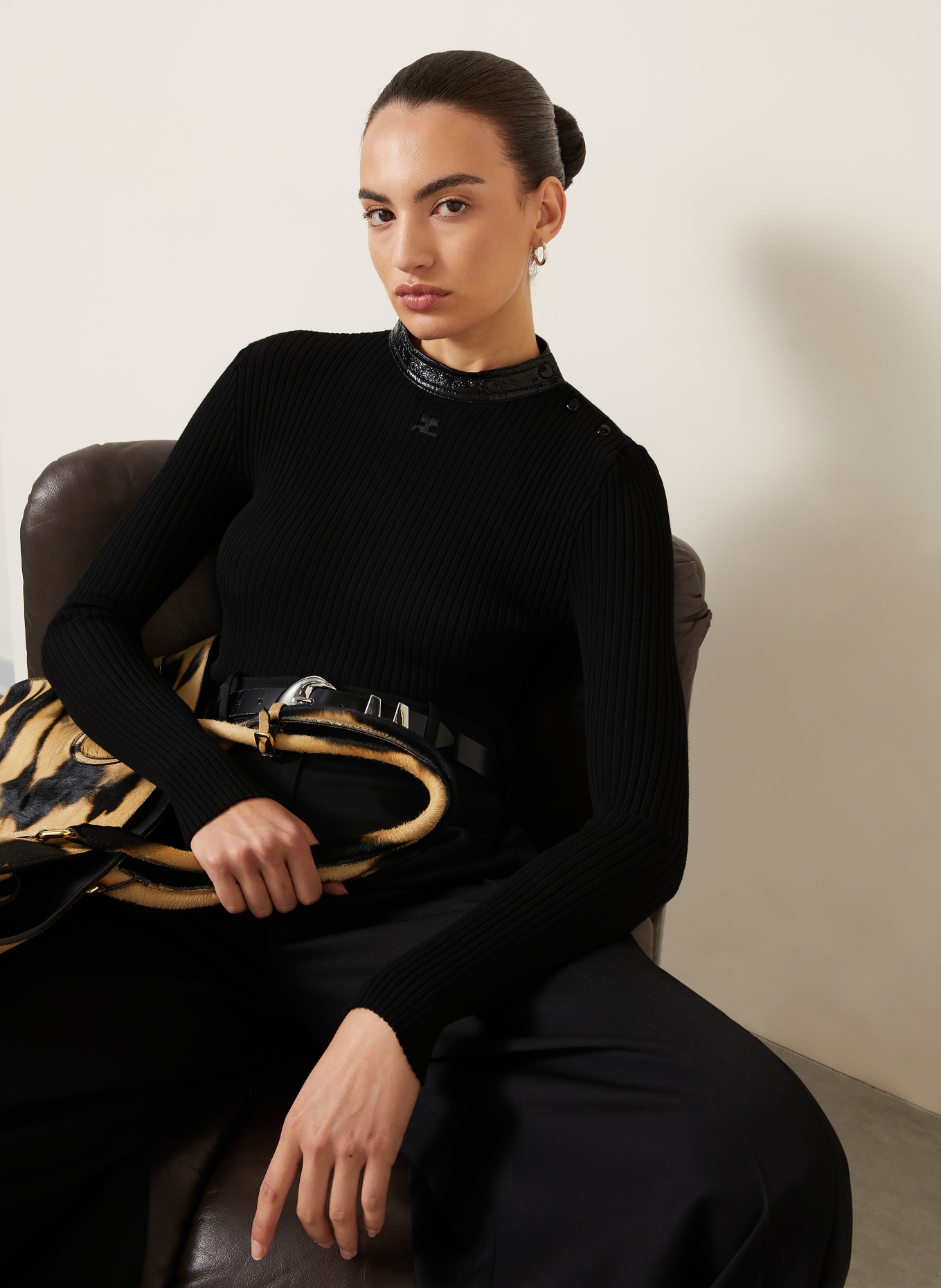 Courrèges Sweater: BLACK