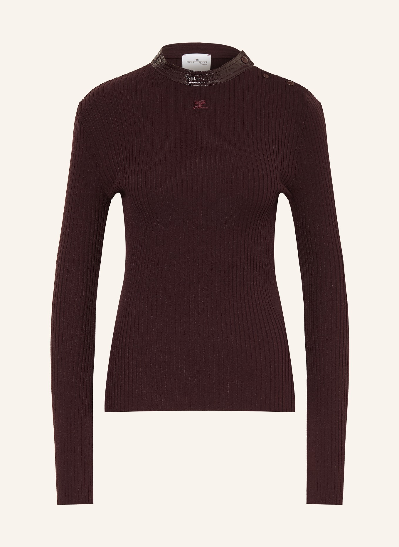 Courrèges Sweater: DARK RED