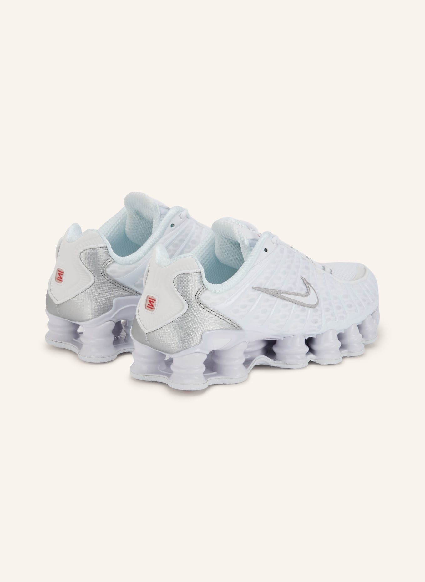 Nike Sneaker SHOX TL: HVID / SØLV