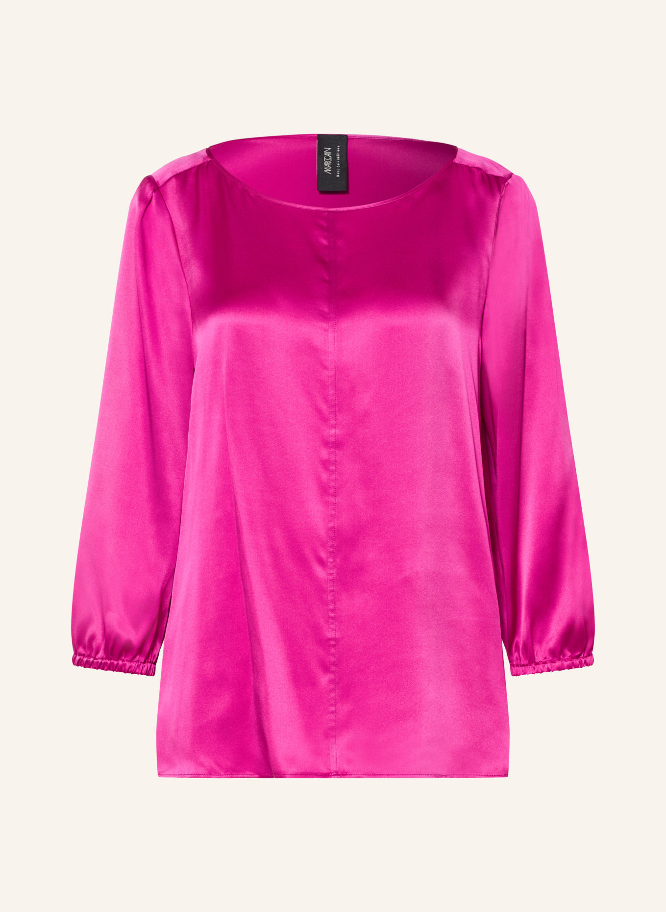 MARC CAIN Blusenshirt aus Seide mit 3/4-Arm: 264 very berry