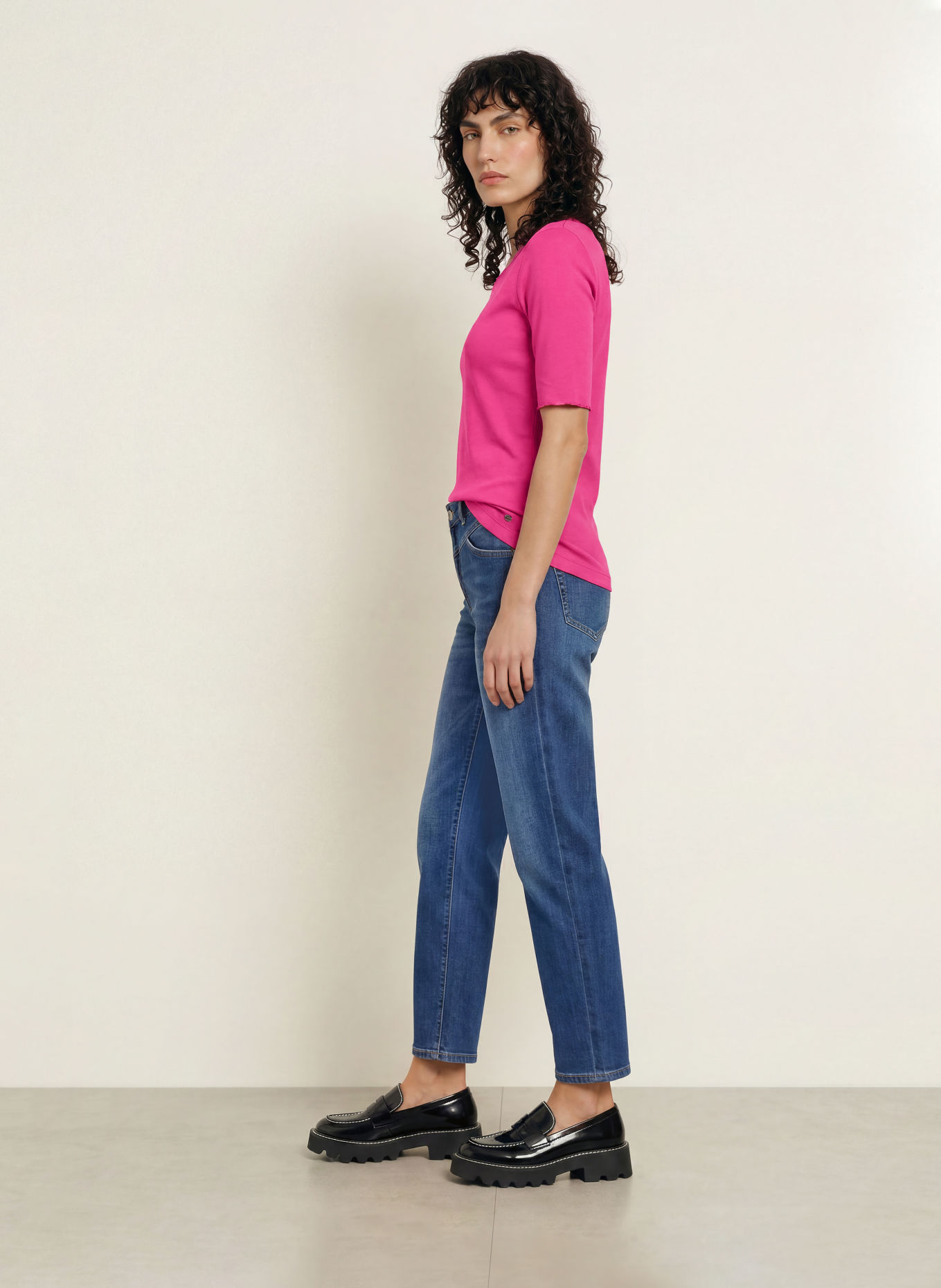 MARC CAIN T-Shirt: 264 very berry
