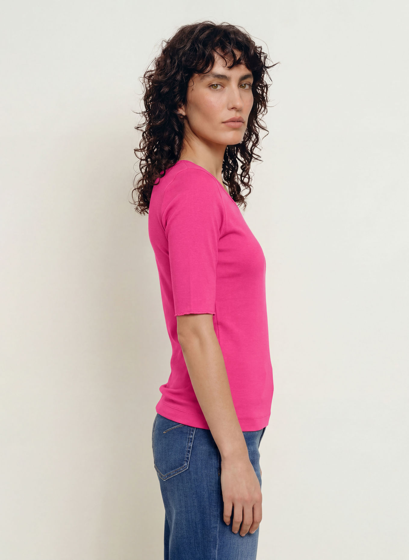 MARC CAIN T-Shirt: 264 very berry