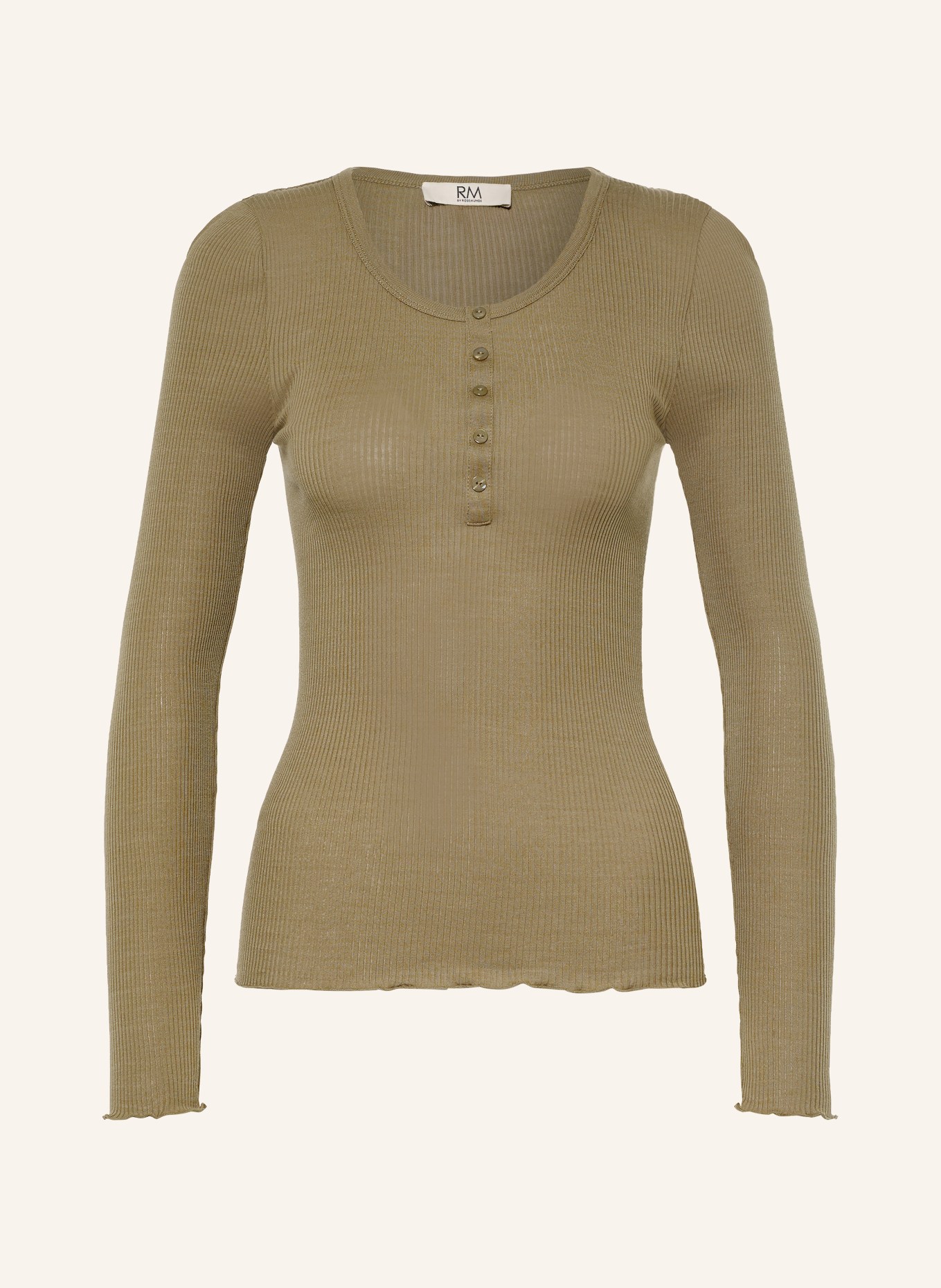 rosemunde Longsleeve: OLIV