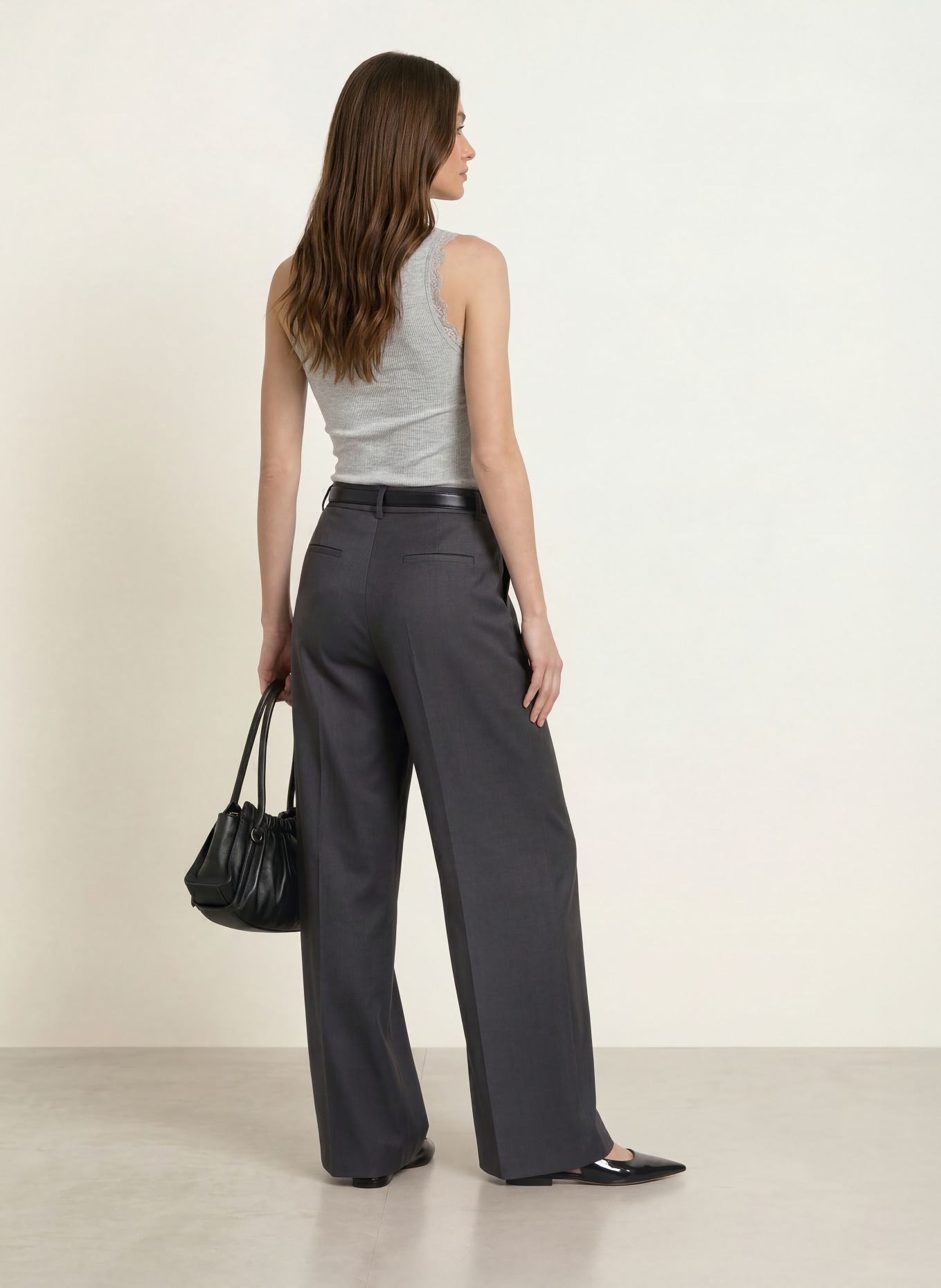 rosemunde Top RMWBALTA mit Spitze: GRAU