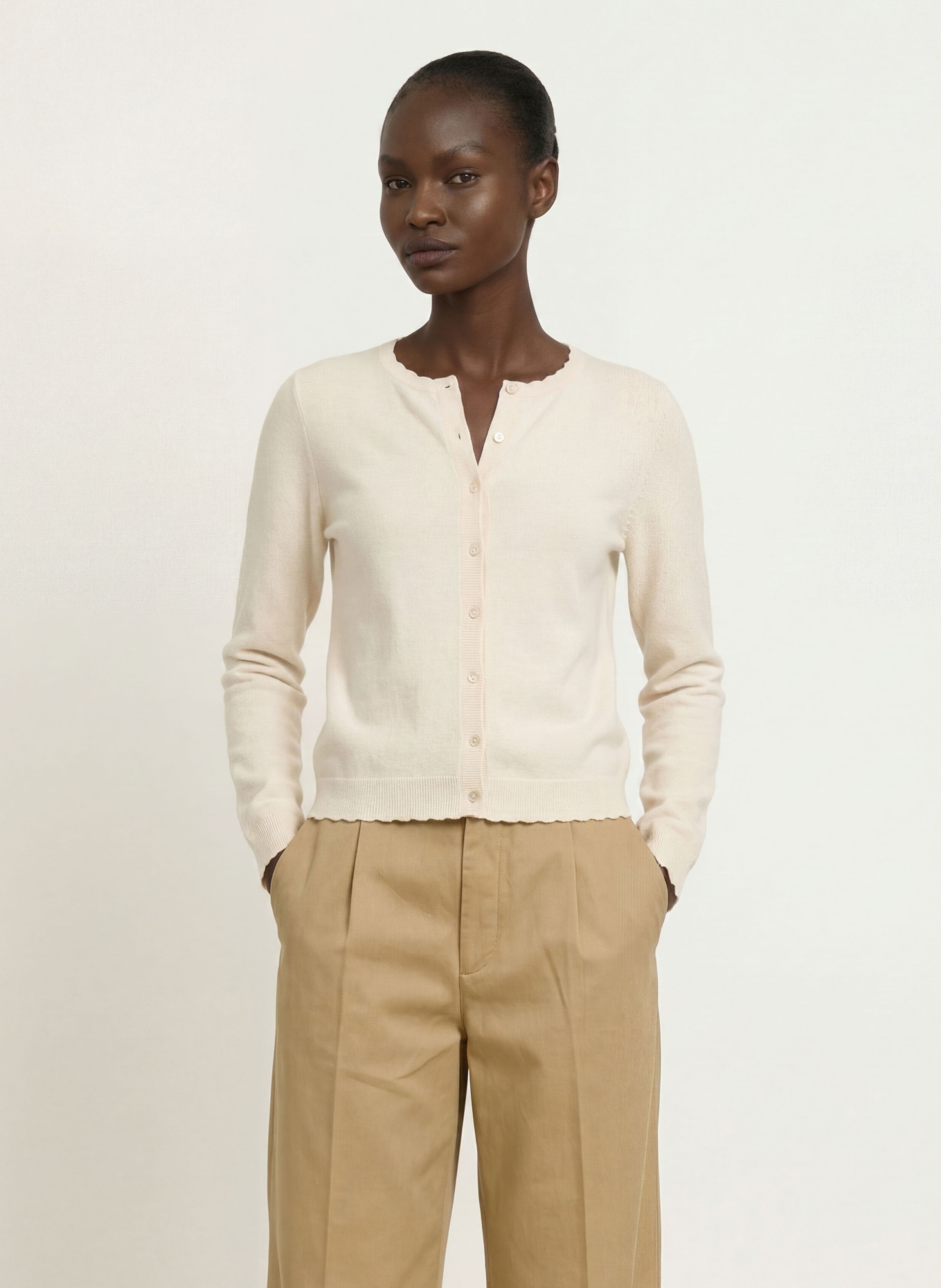 rosemunde Vest RMWSOFIA: ECRU