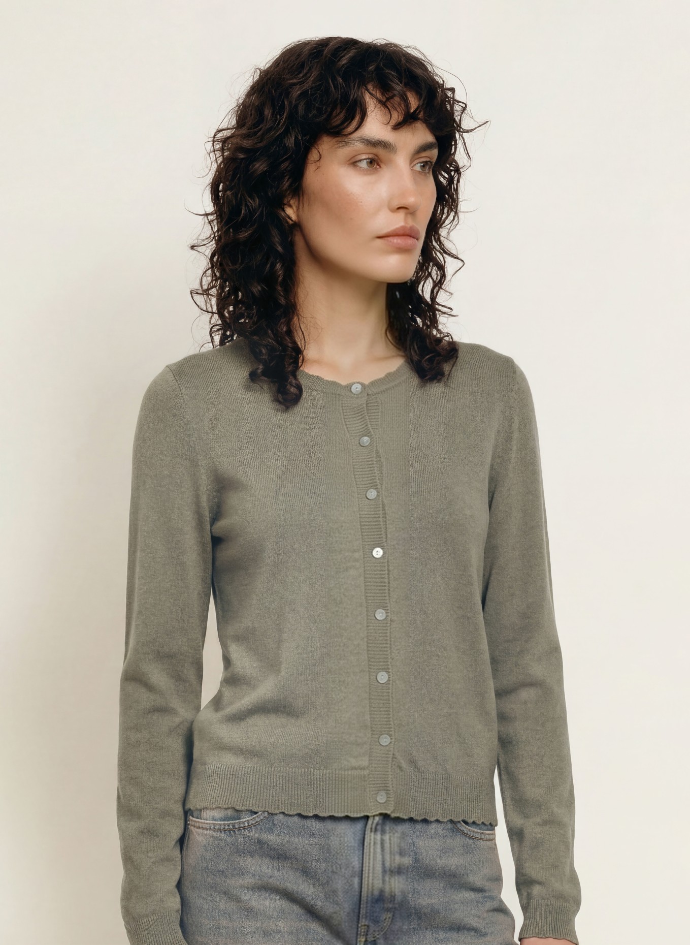 rosemunde Vest RMWSOFIA: OLIJF