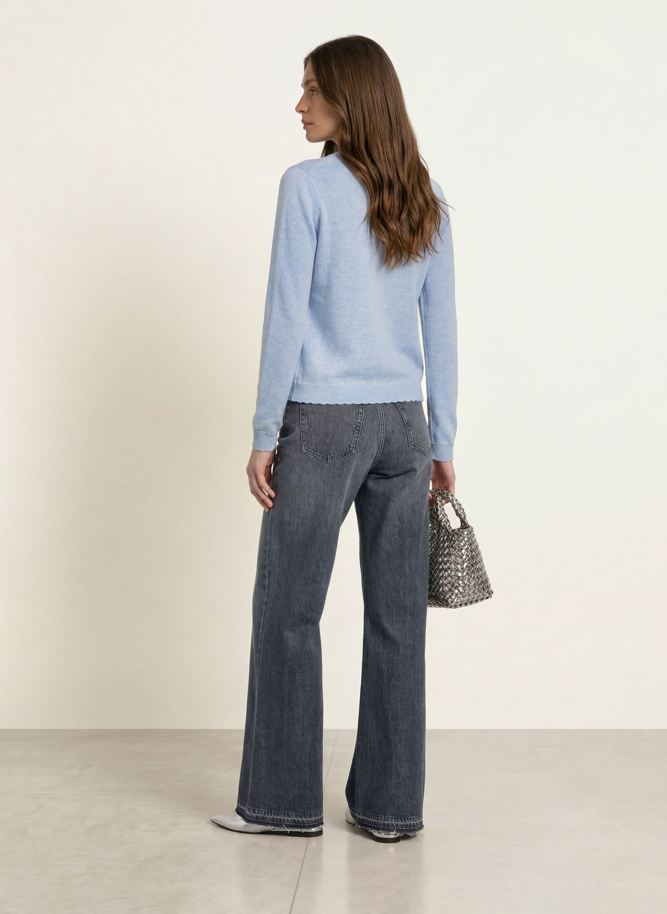 rosemunde RMWSOFIA Cardigan: LIGHT BLUE