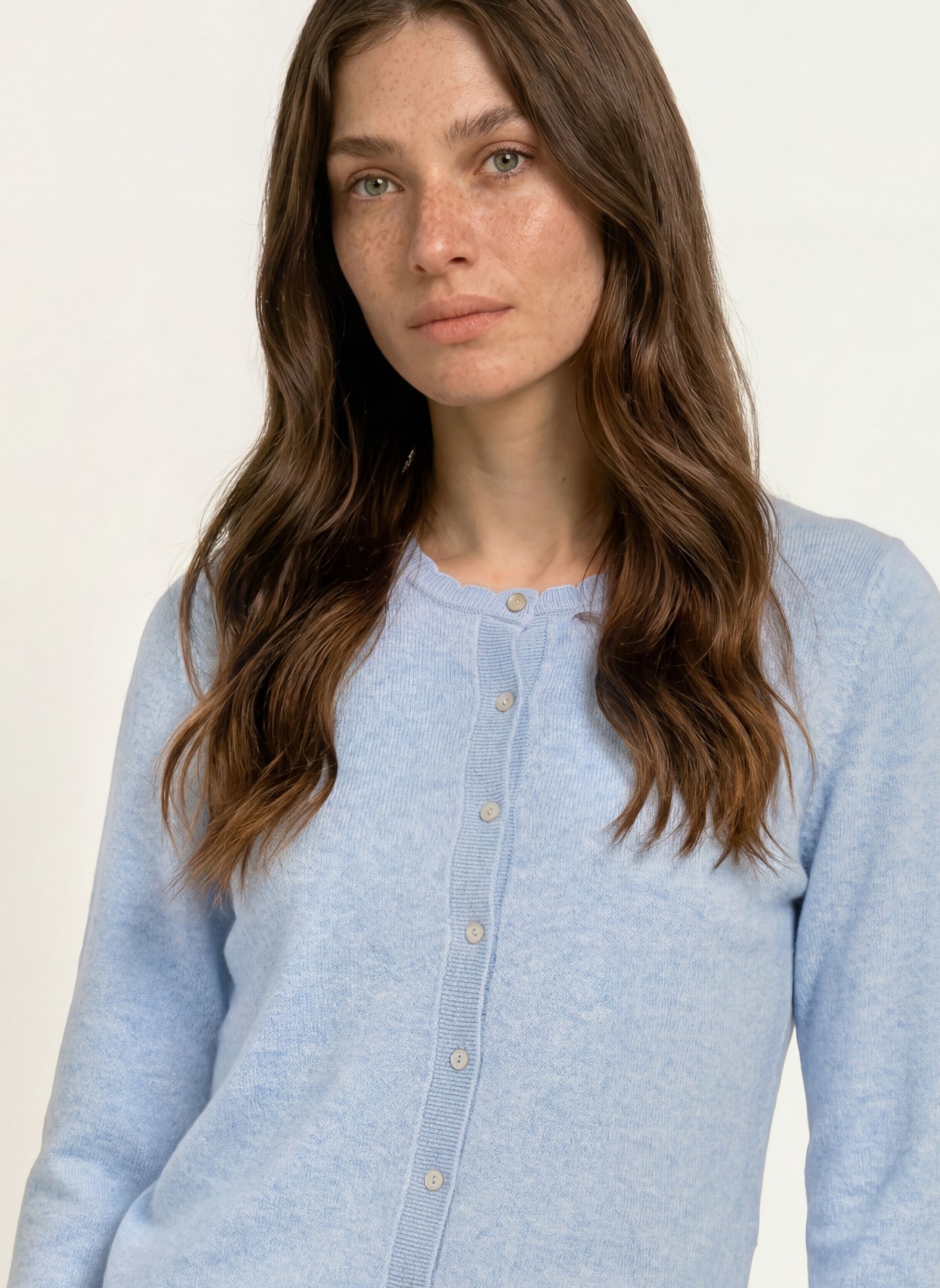 rosemunde RMWSOFIA Cardigan: LIGHT BLUE