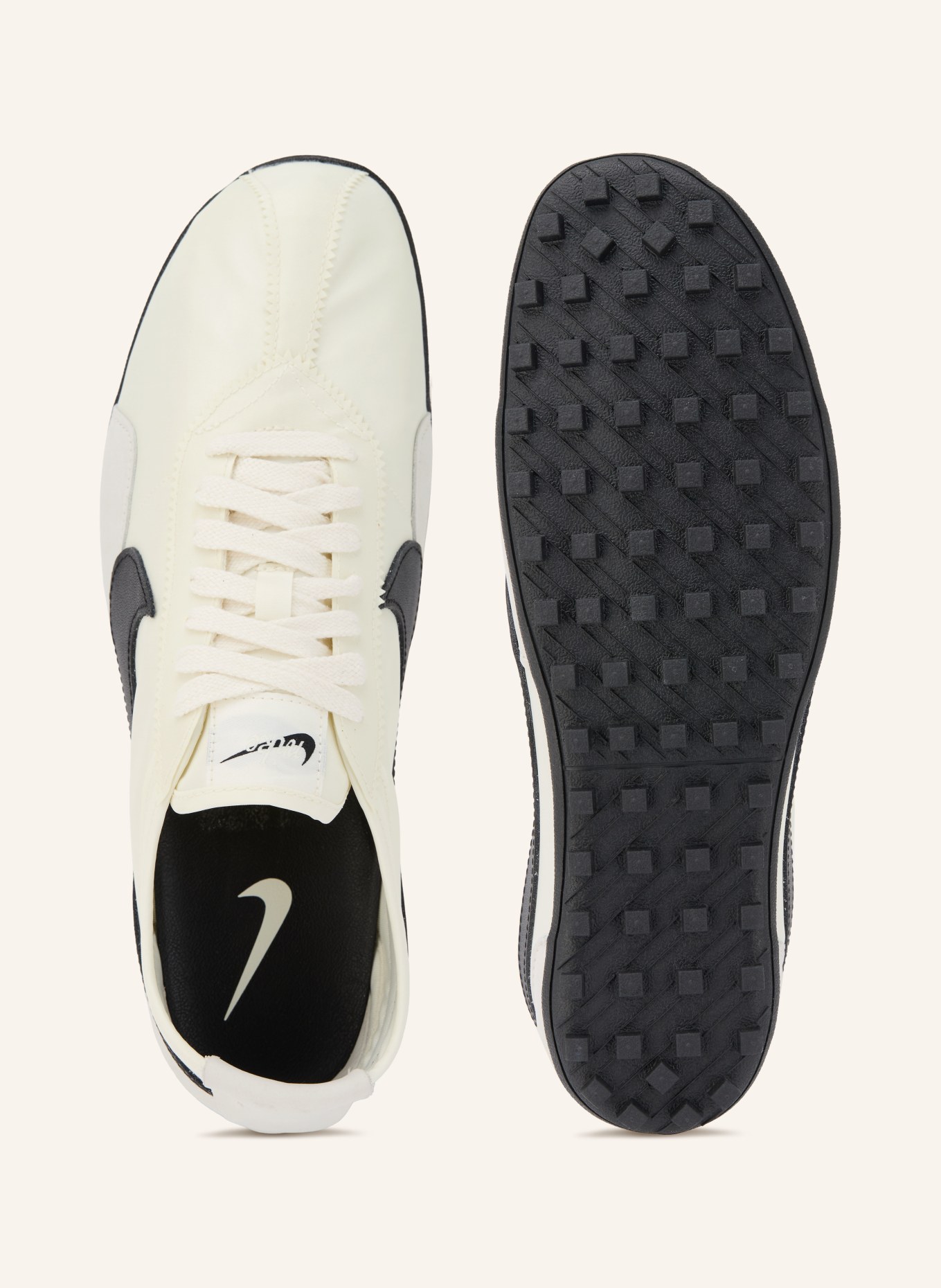 Nike Sneaker MOON SHOE OG: CREME / HELLGRAU / SCHWARZ