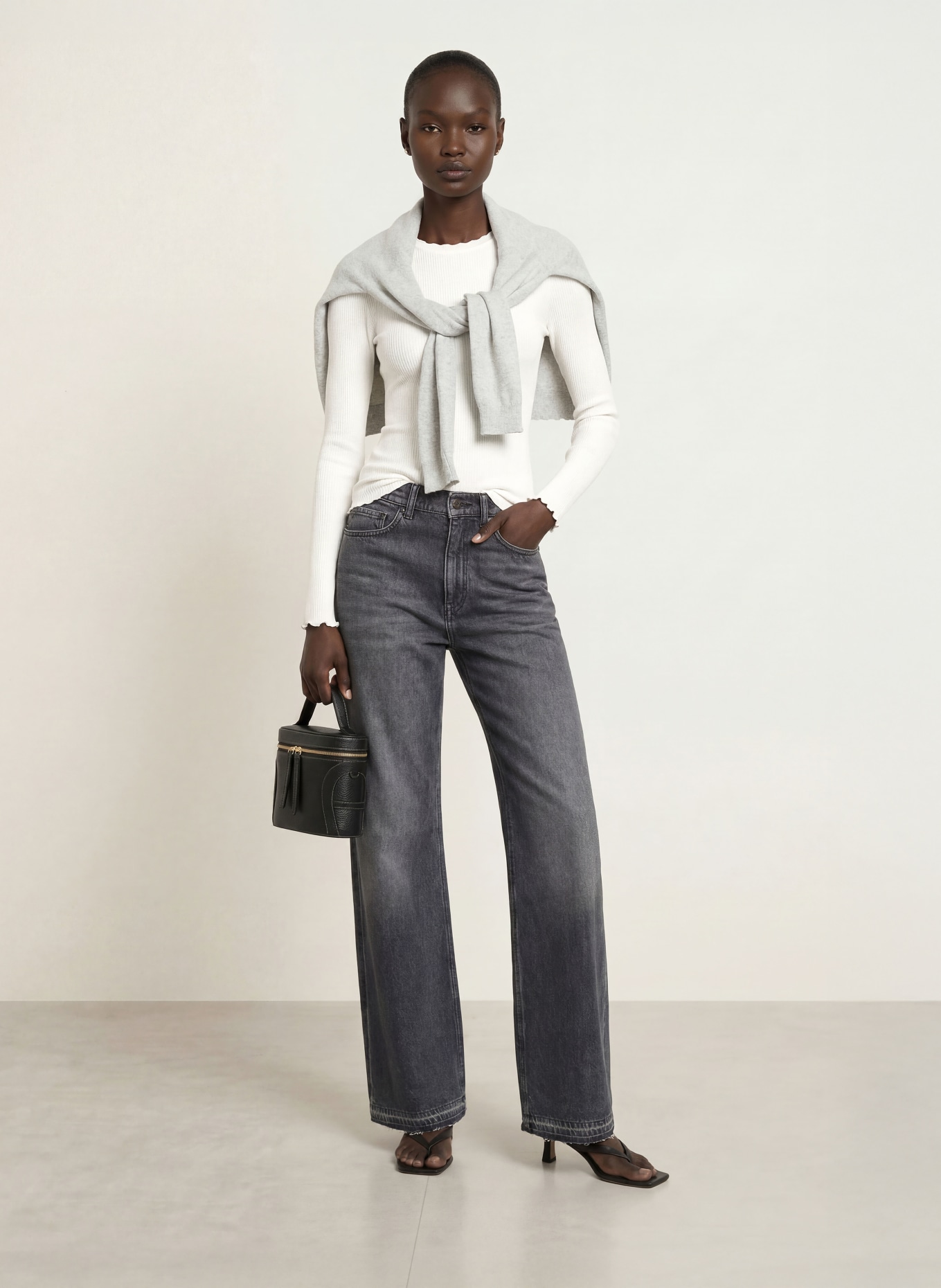 rosemunde Longsleeve: CREME