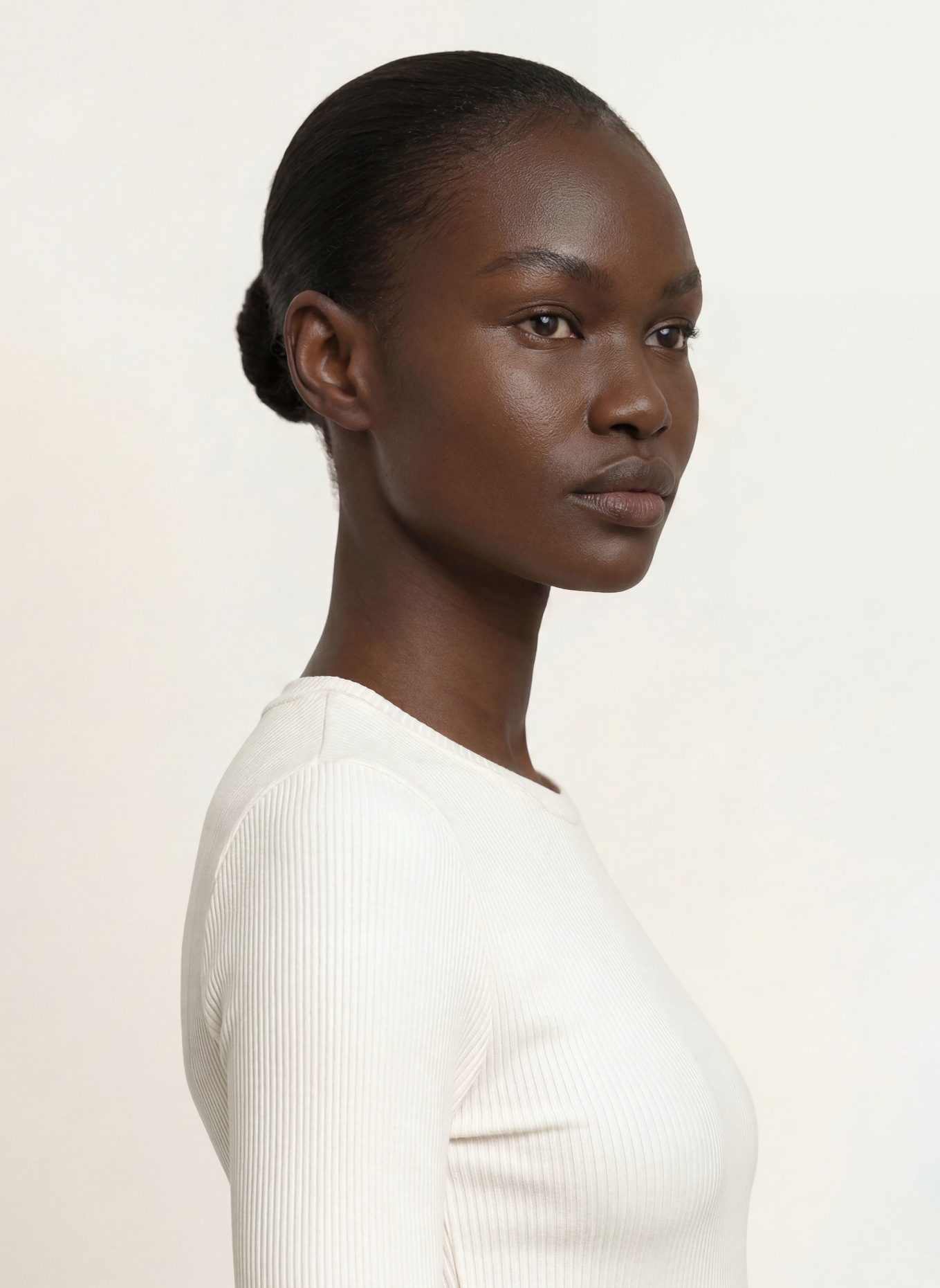 rosemunde Longsleeve: CREME