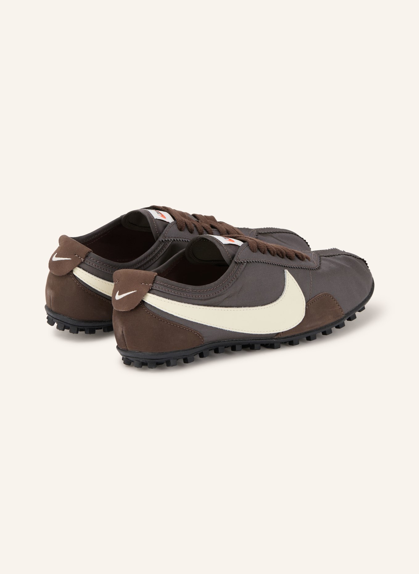 Nike MOON OG Sneakers: DARK BROWN / CREAM