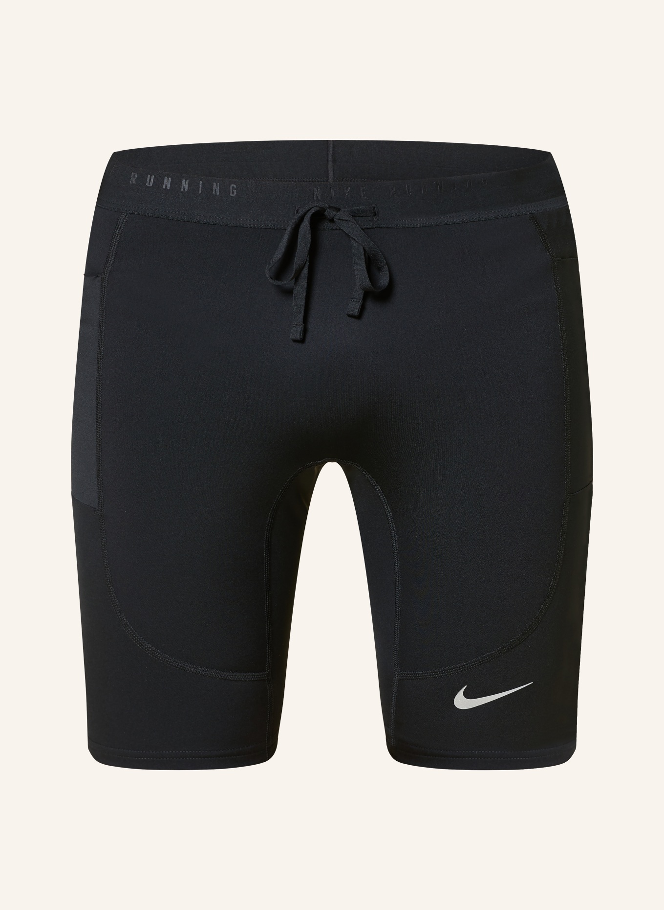 Nike STRIDE 2-in-1 running shorts: BLACK