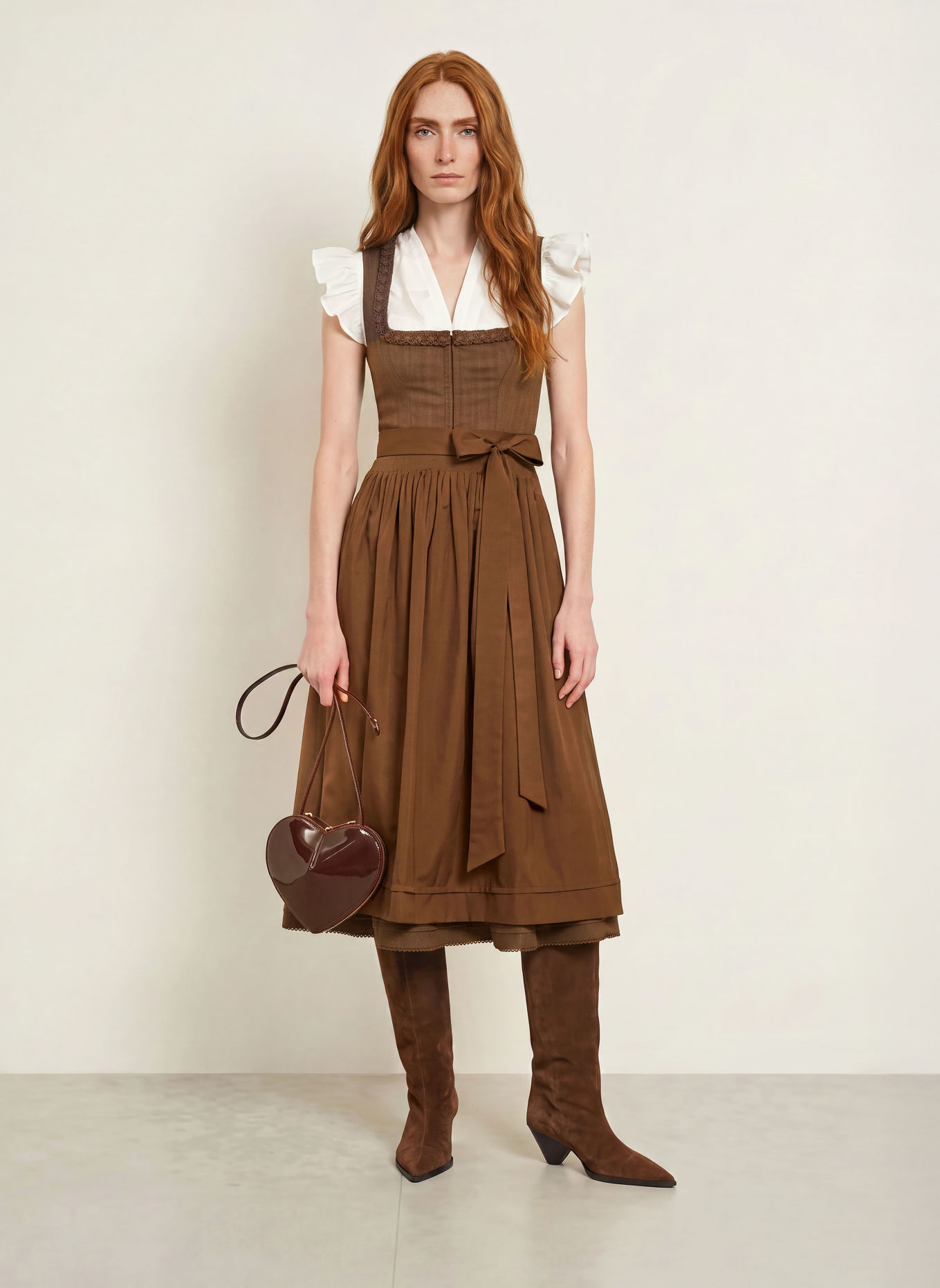 SPORTALM Dirndl WIDDERSBERG: BRAUN