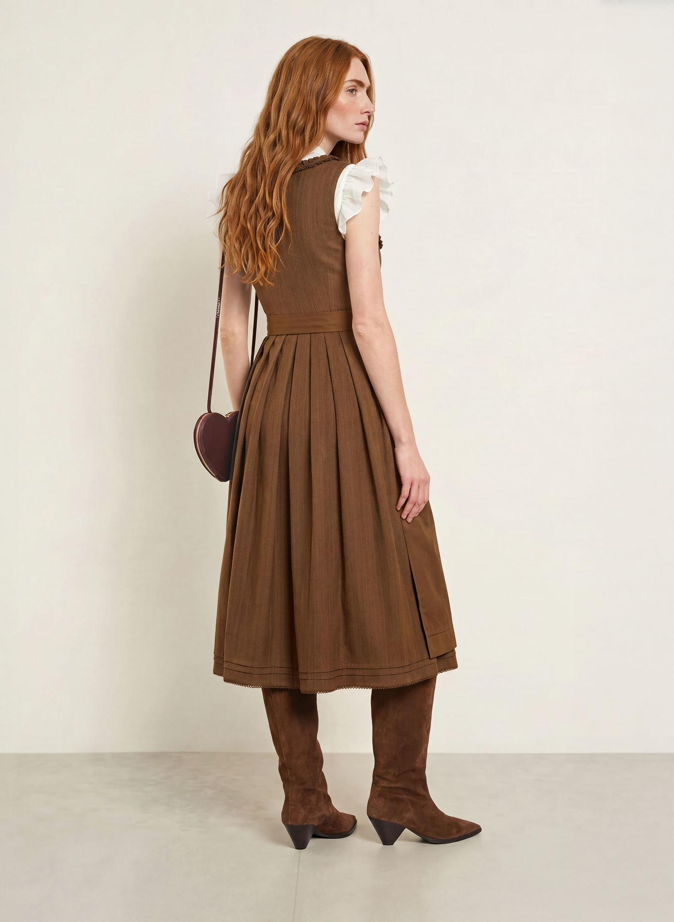 SPORTALM Dirndl WIDDERSBERG: BRAUN