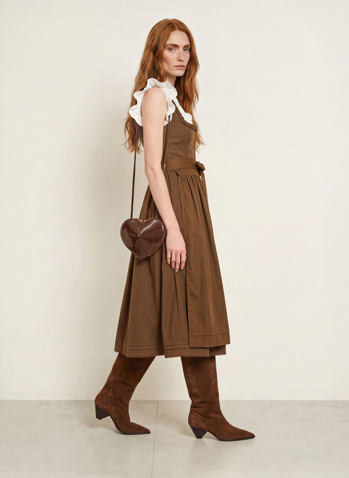 SPORTALM Dirndl WIDDERSBERG: BRAUN