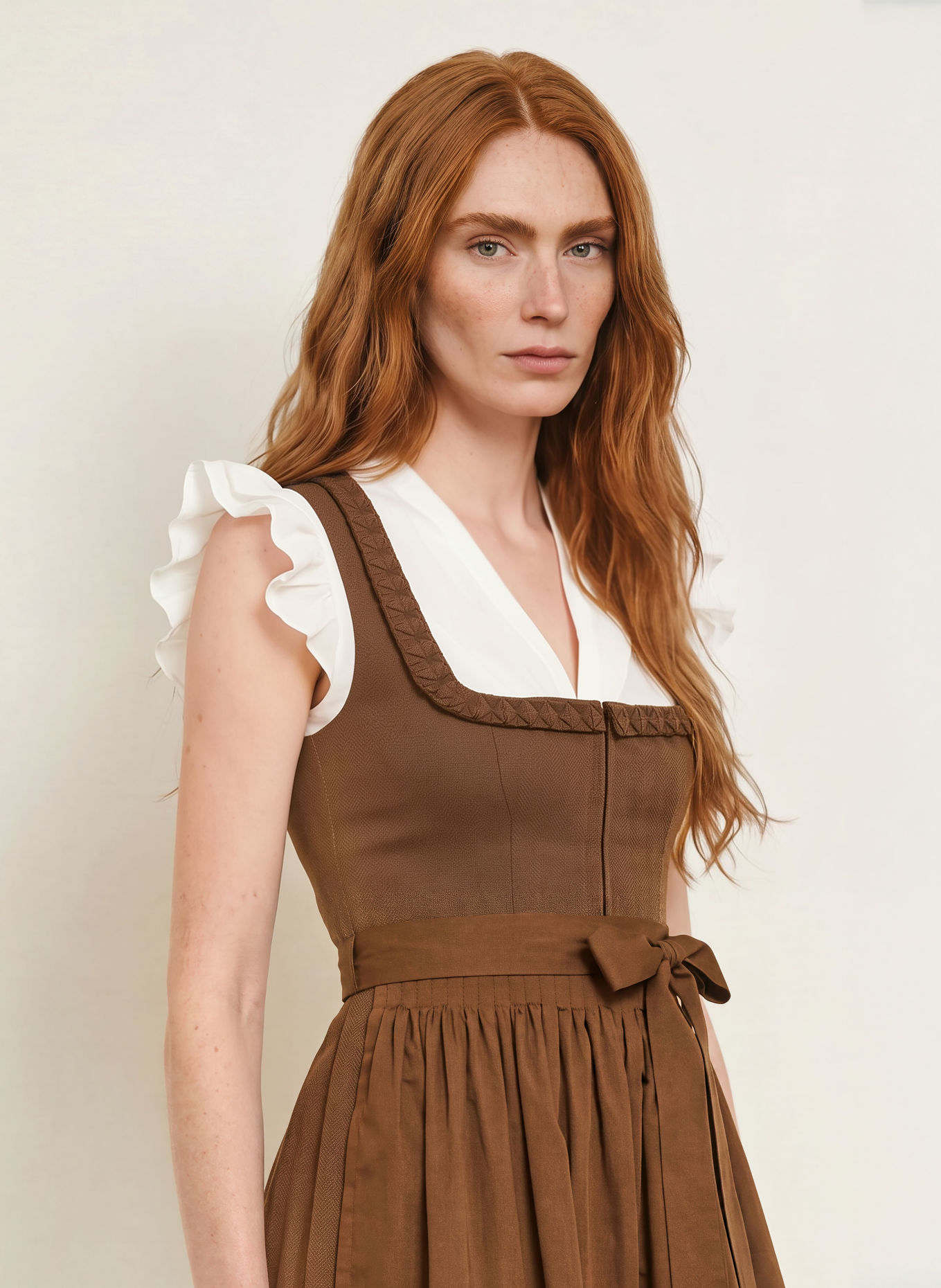 SPORTALM Dirndl WIDDERSBERG: BRAUN