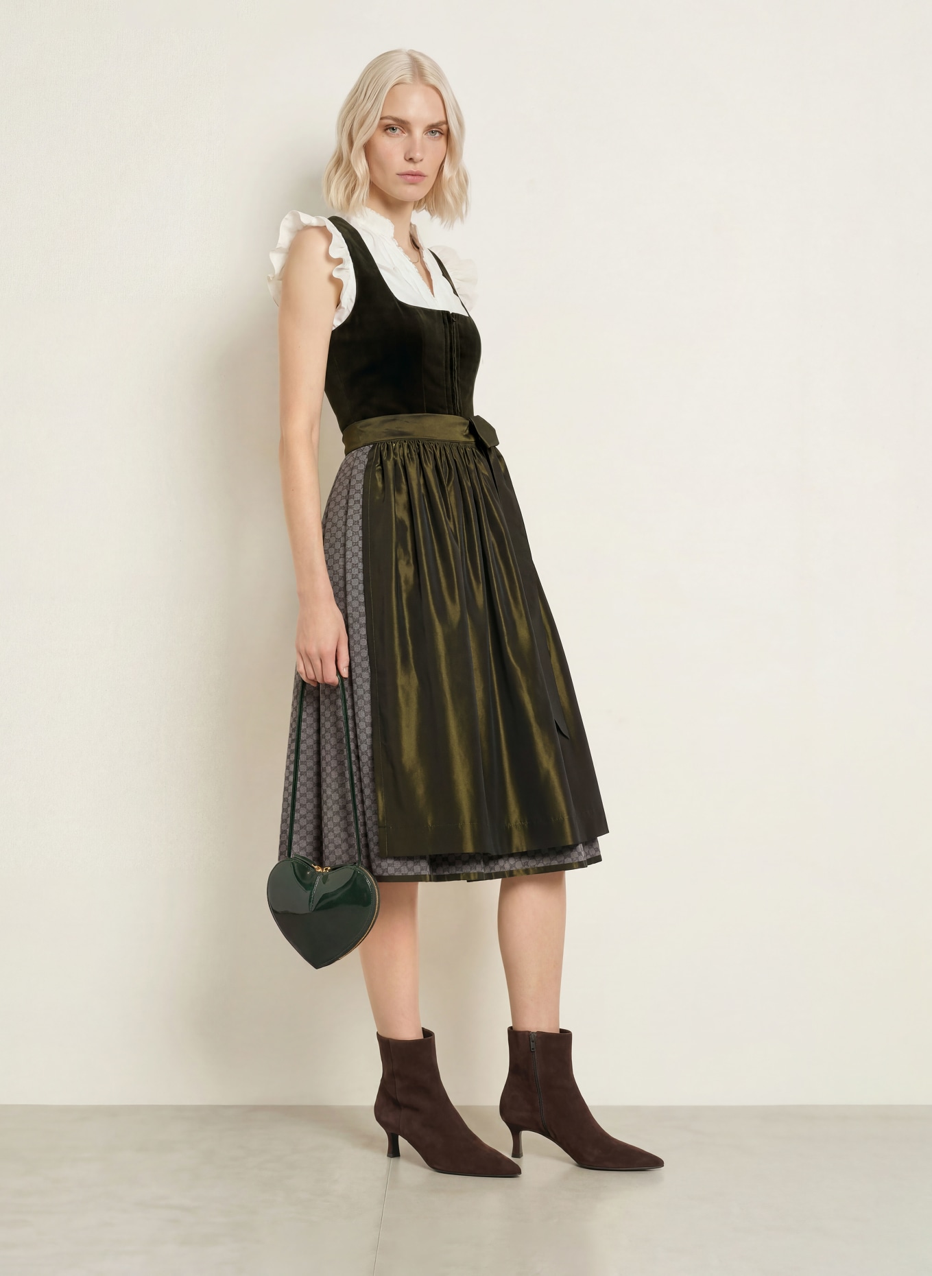 Johann & Johanna Dirndl: DARK GREEN / GRAY