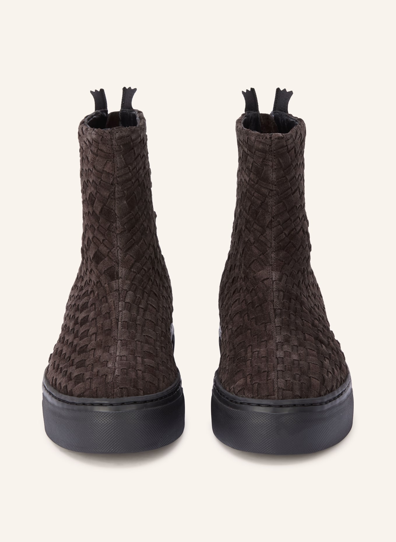 AGL Plateau-Boots MARIA WOVEN: DUNKELBRAUN