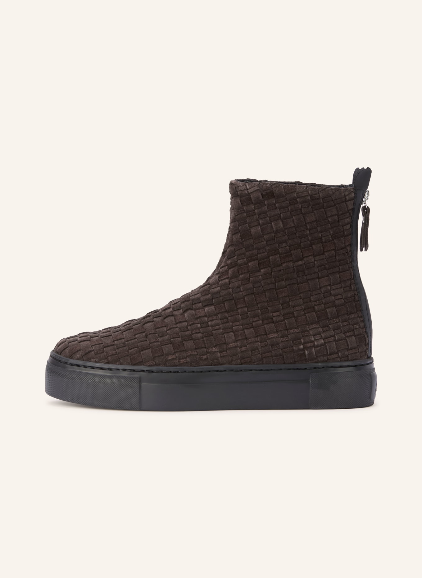 AGL Plateau-Boots MARIA WOVEN: DUNKELBRAUN