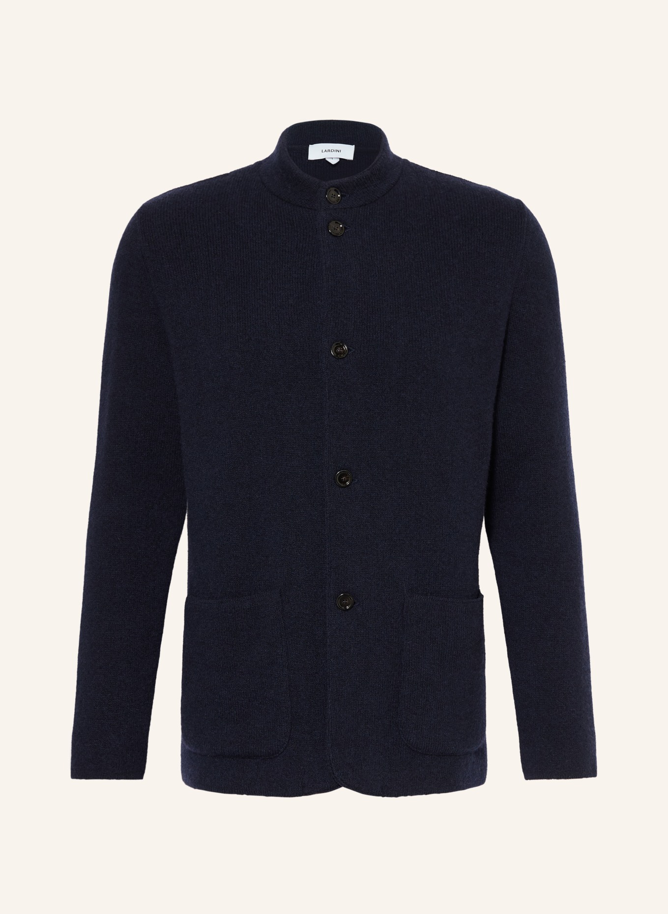 LARDINI Strickjacke aus Cashmere: DUNKELBLAU