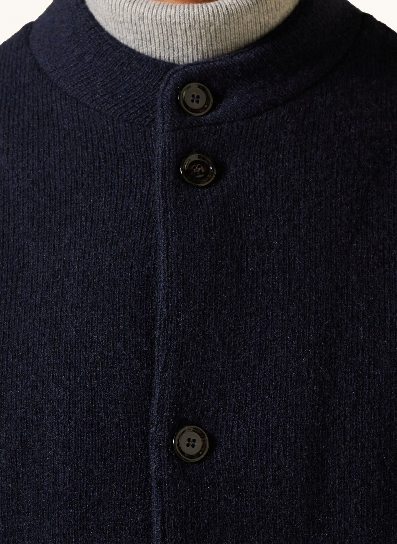 LARDINI Strickjacke aus Cashmere: DUNKELBLAU