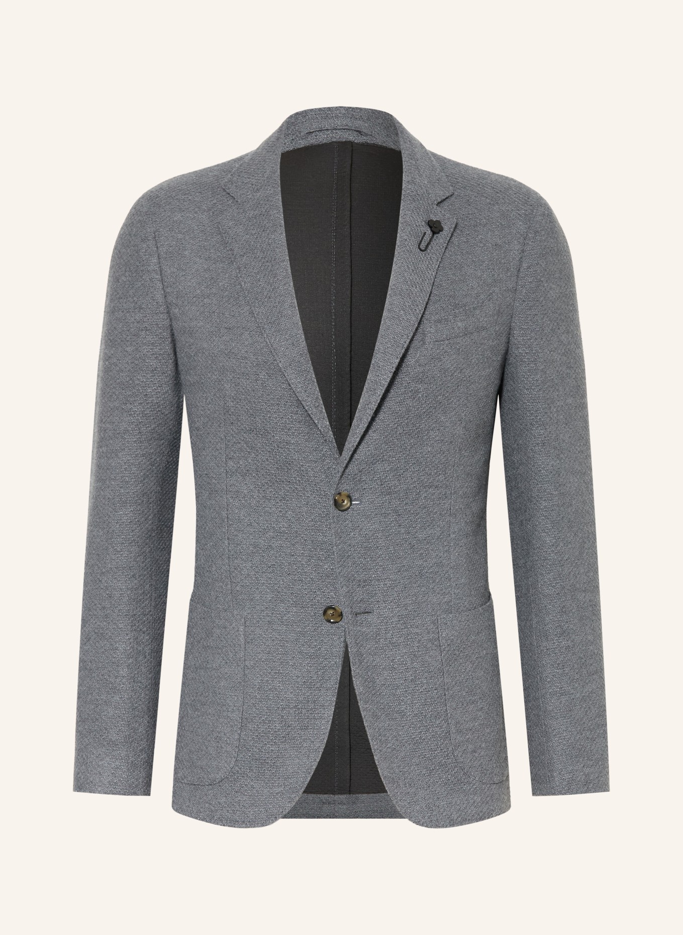 LARDINI Colbert Extra Slim Fit: GRIJS