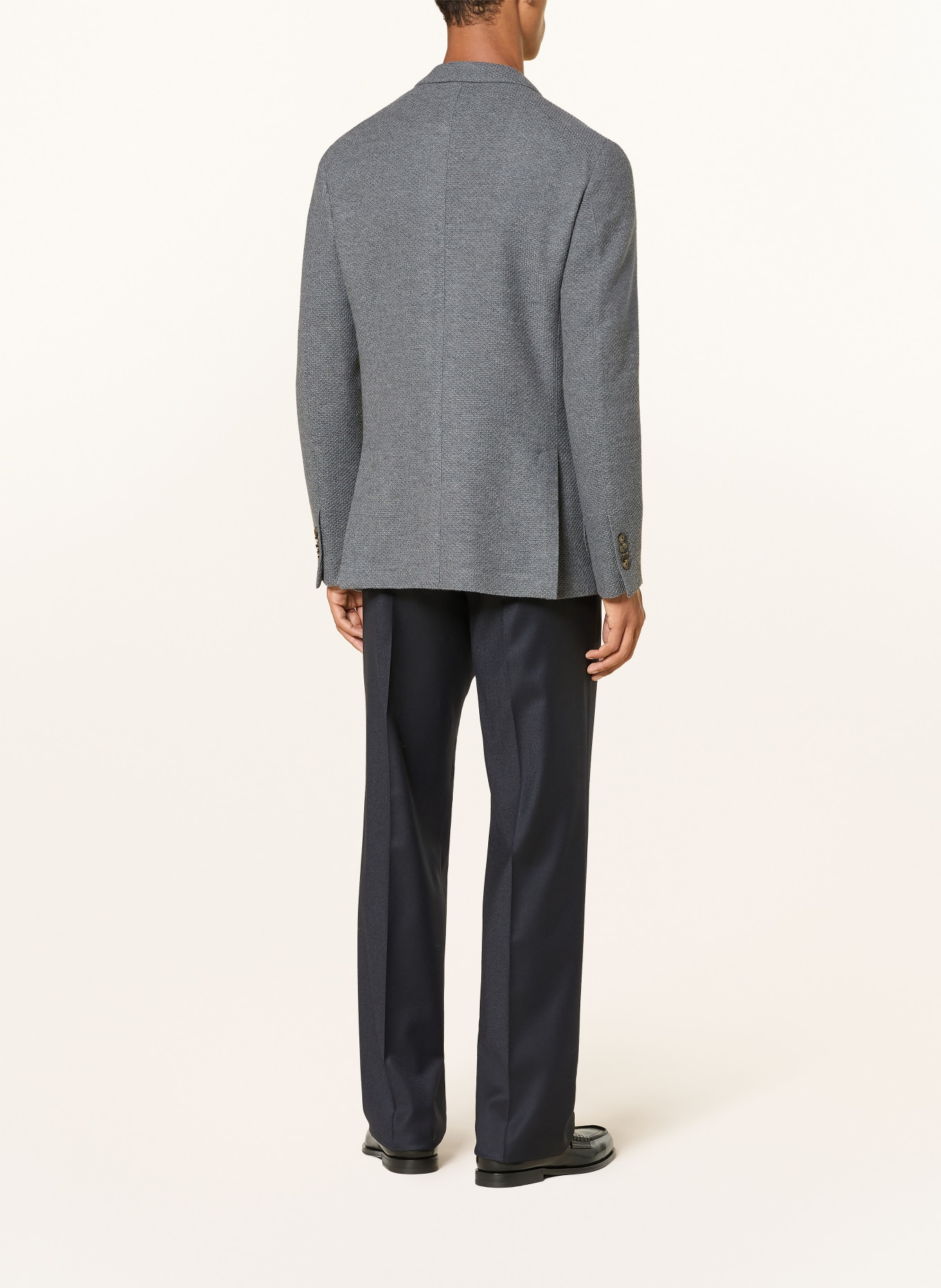 LARDINI Colbert Extra Slim Fit: GRIJS