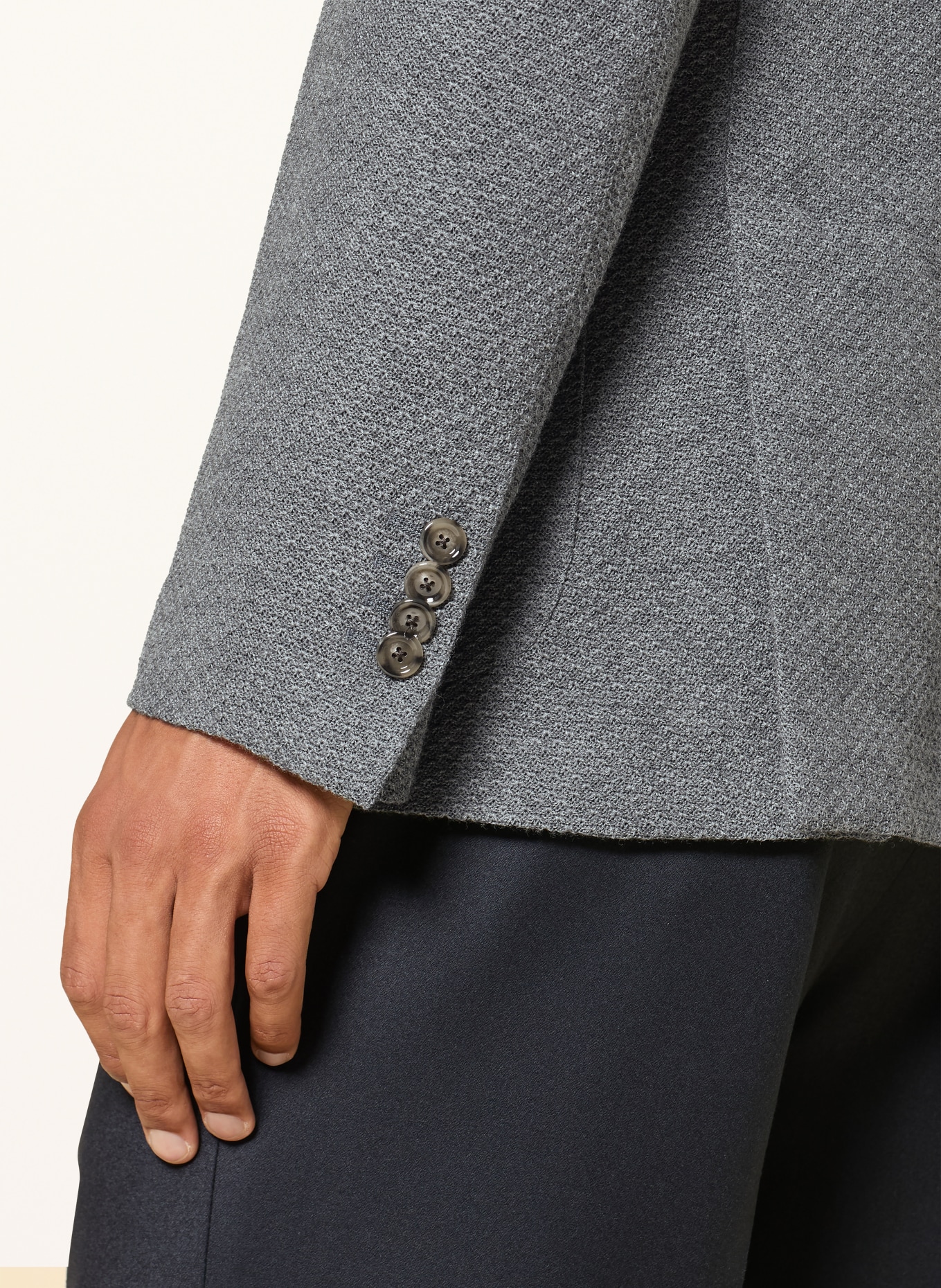 LARDINI Colbert Extra Slim Fit: GRIJS