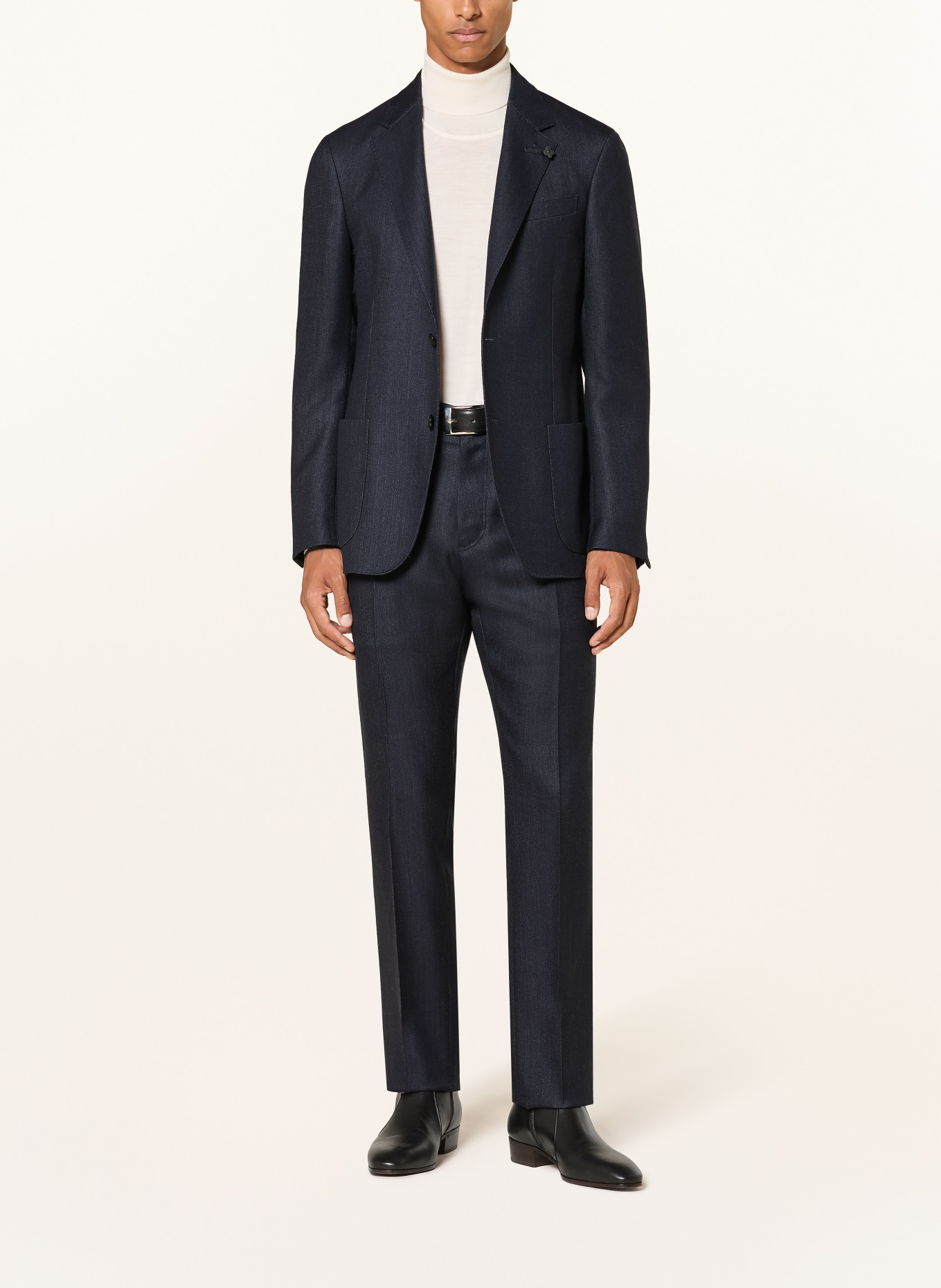 LARDINI Combi-jasje, slim fit: 850 NAVY