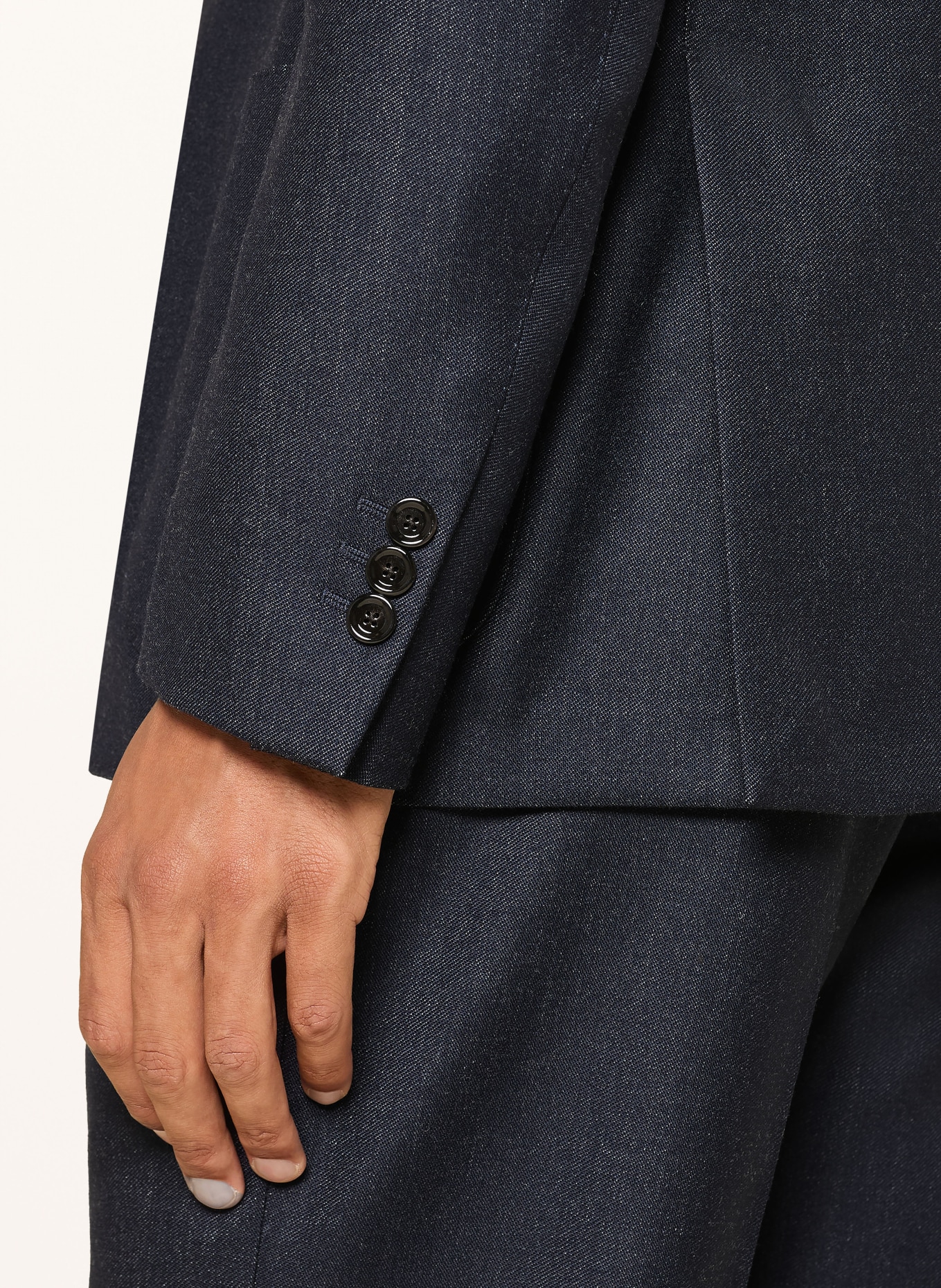 LARDINI Combi-jasje, slim fit: 850 NAVY