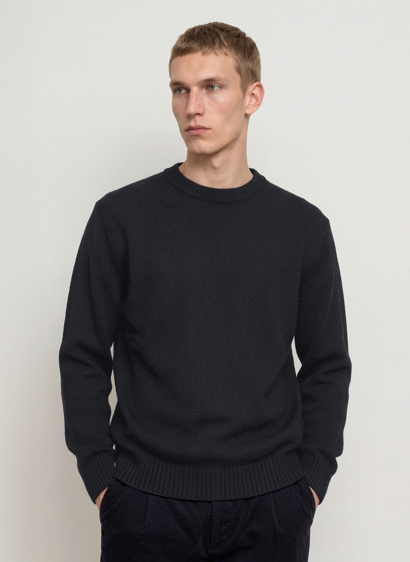 BOSS Pullover KOSIDO: SCHWARZ