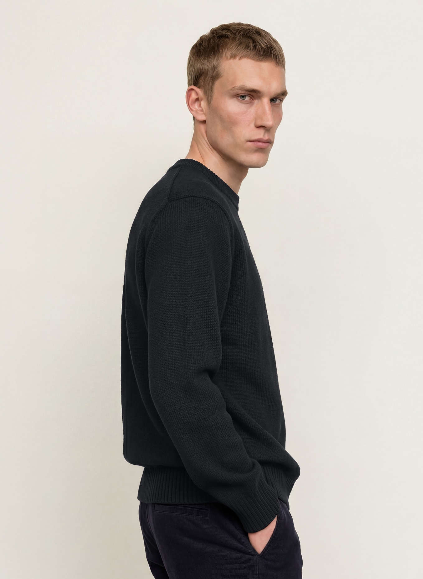 BOSS Pullover KOSIDO: SCHWARZ