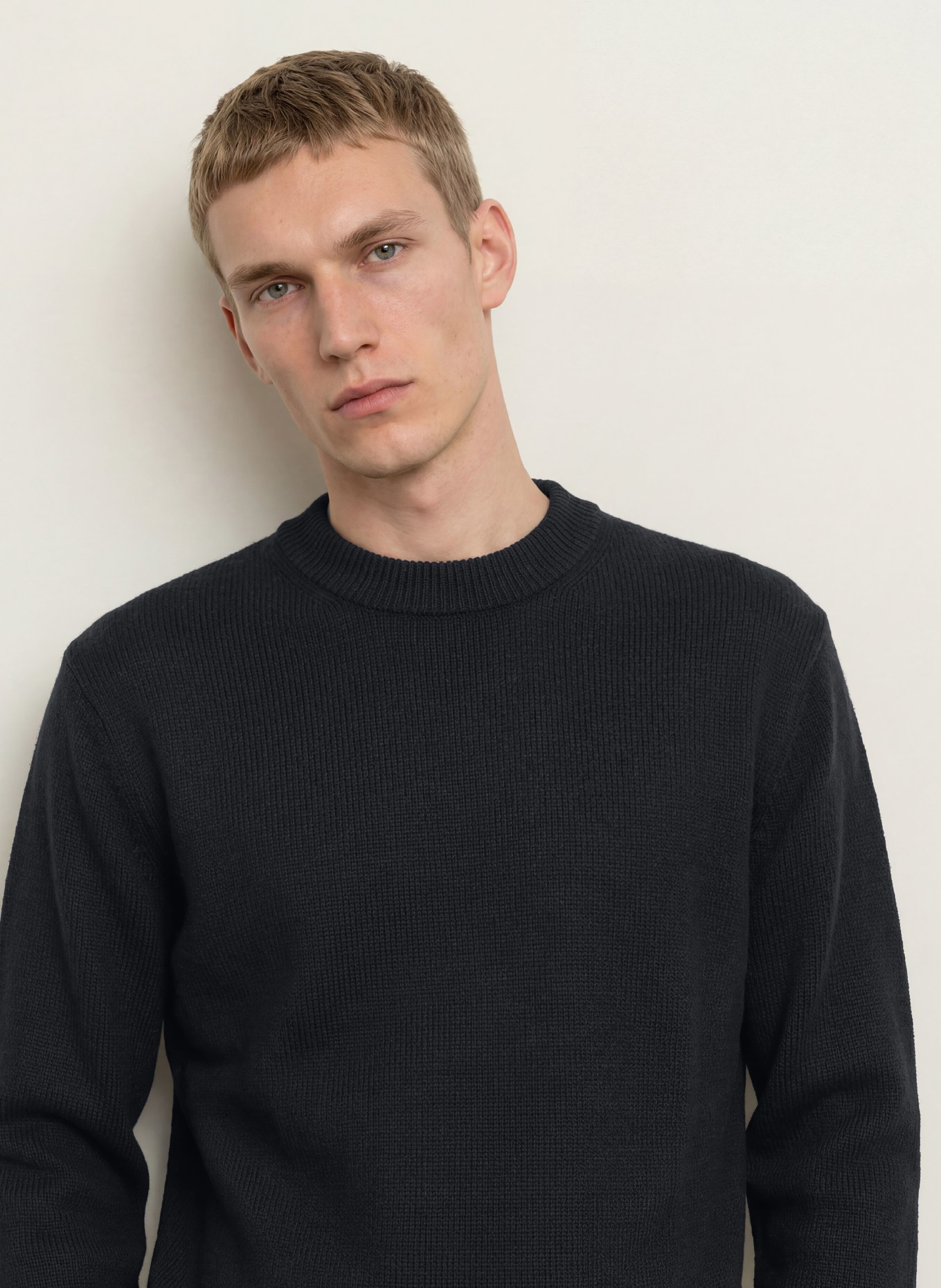 BOSS Pullover KOSIDO: SCHWARZ