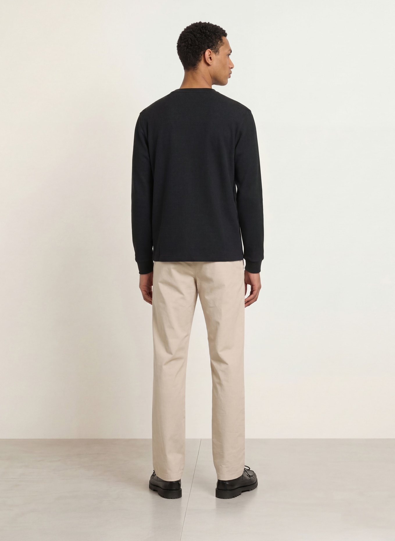 BOSS Sweatshirt TEMPEST: SVART