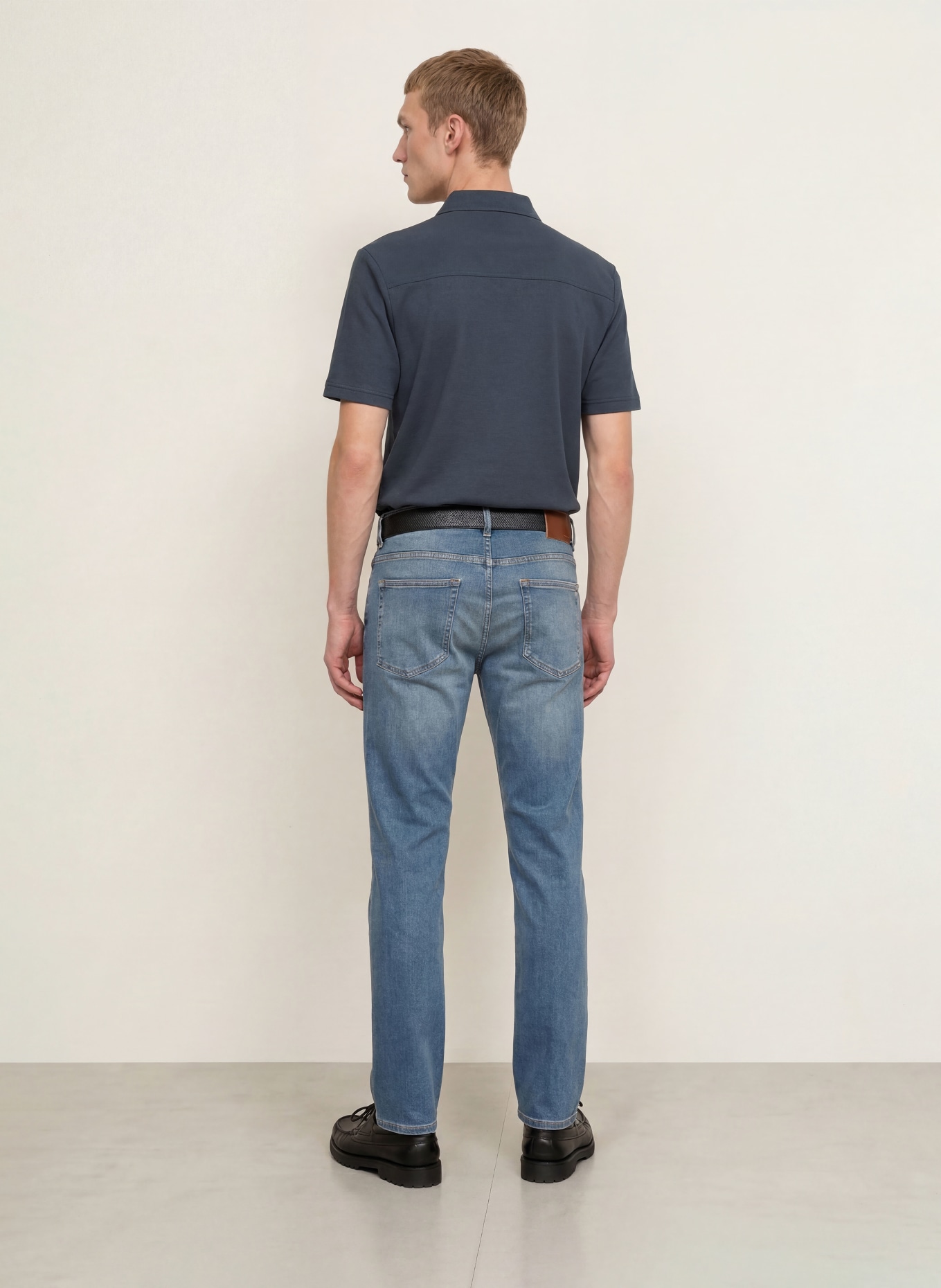 BOSS Jersey-Poloshirt RIBNYLON: DUNKELGRAU