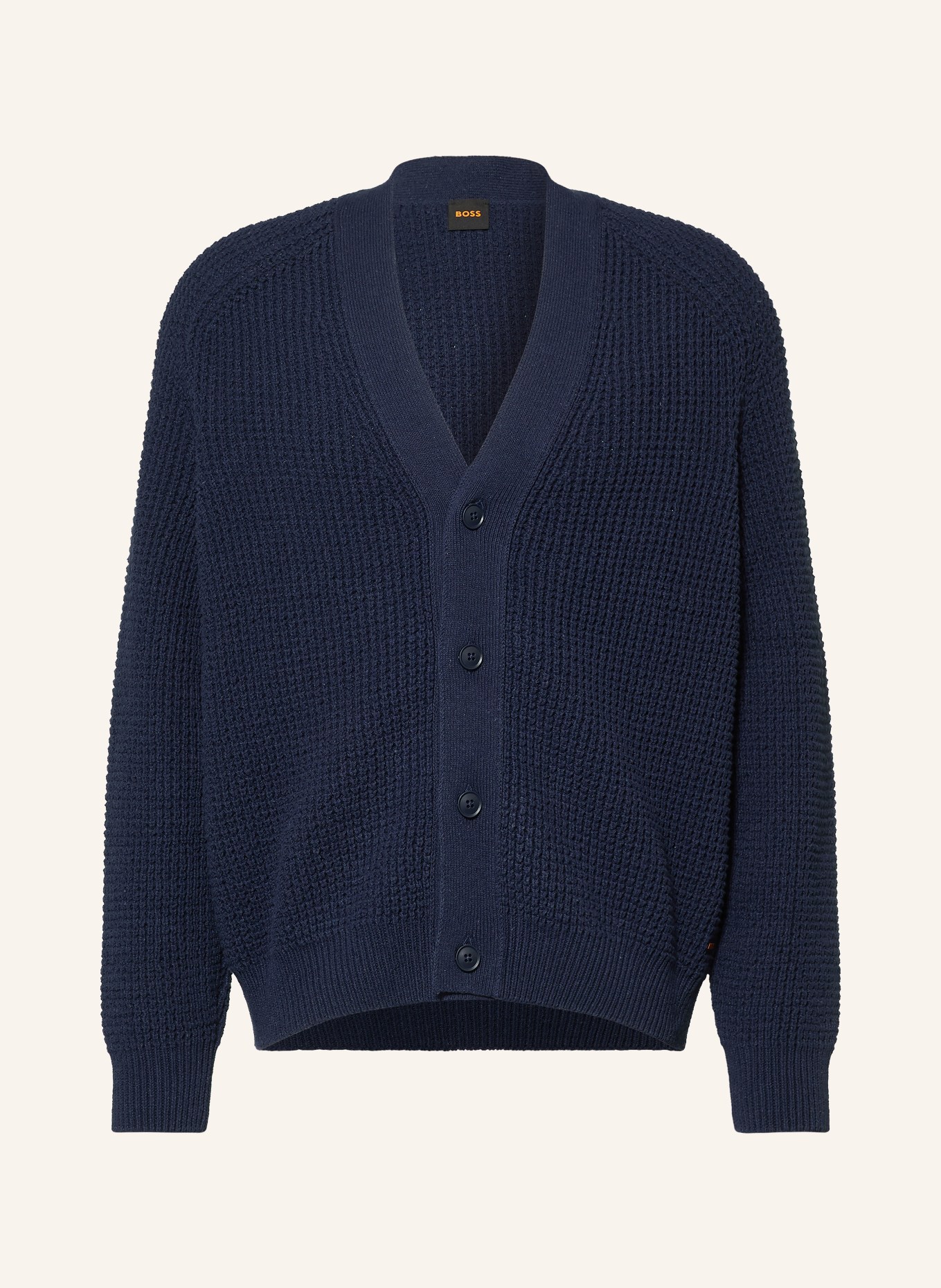 BOSS Vest ANDEMO: DONKERBLAUW