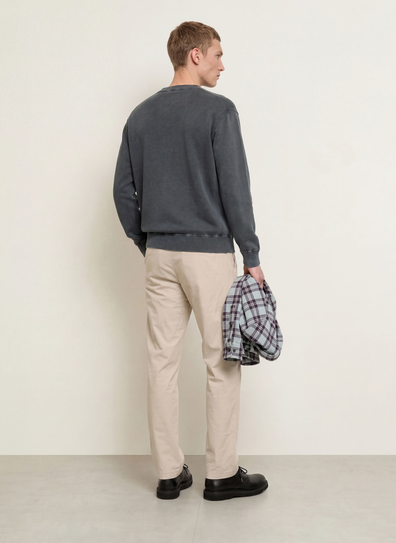 BOSS Pullover AKAPULKO: DUNKELBLAU