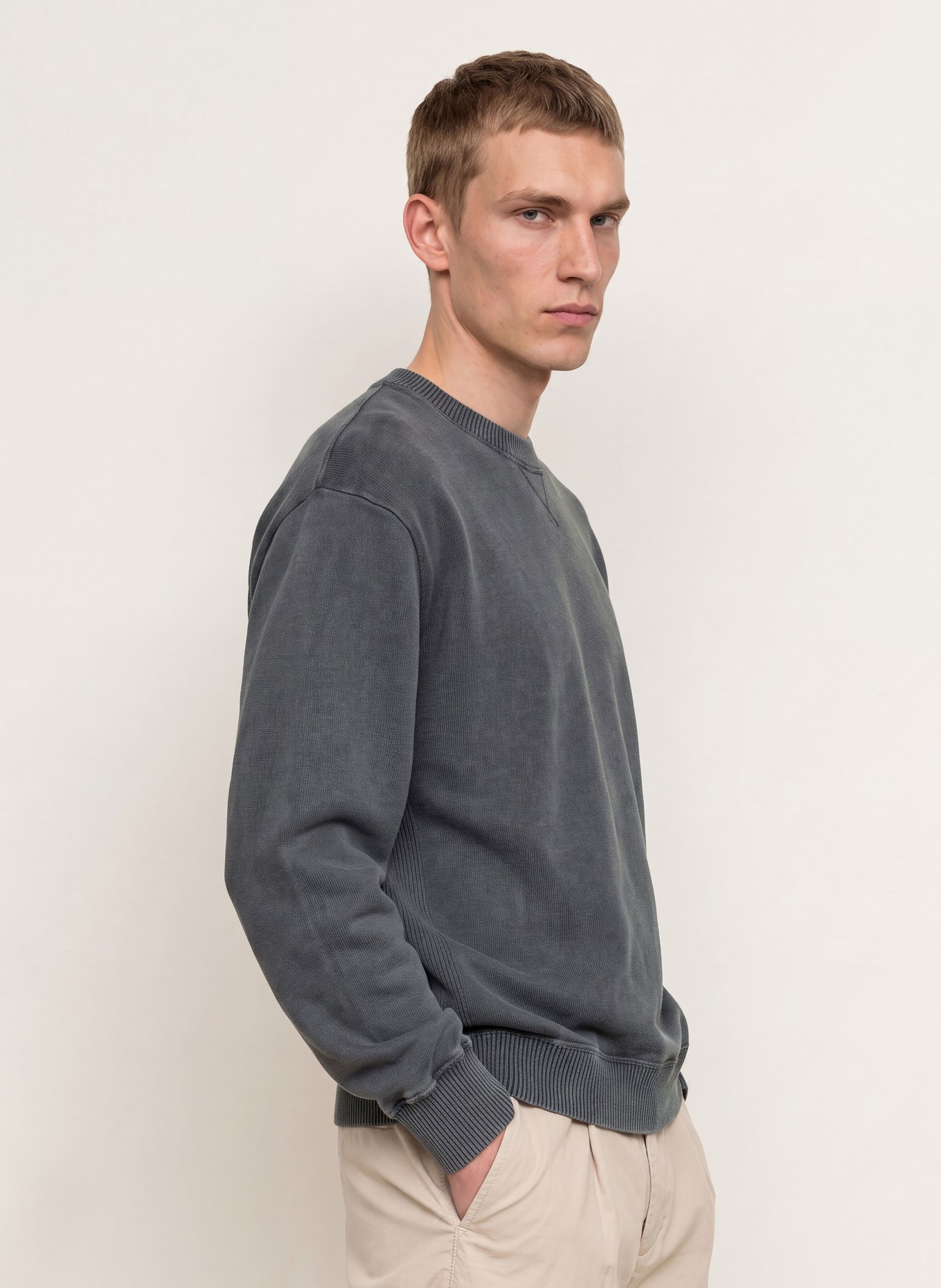 BOSS Pullover AKAPULKO: DUNKELBLAU
