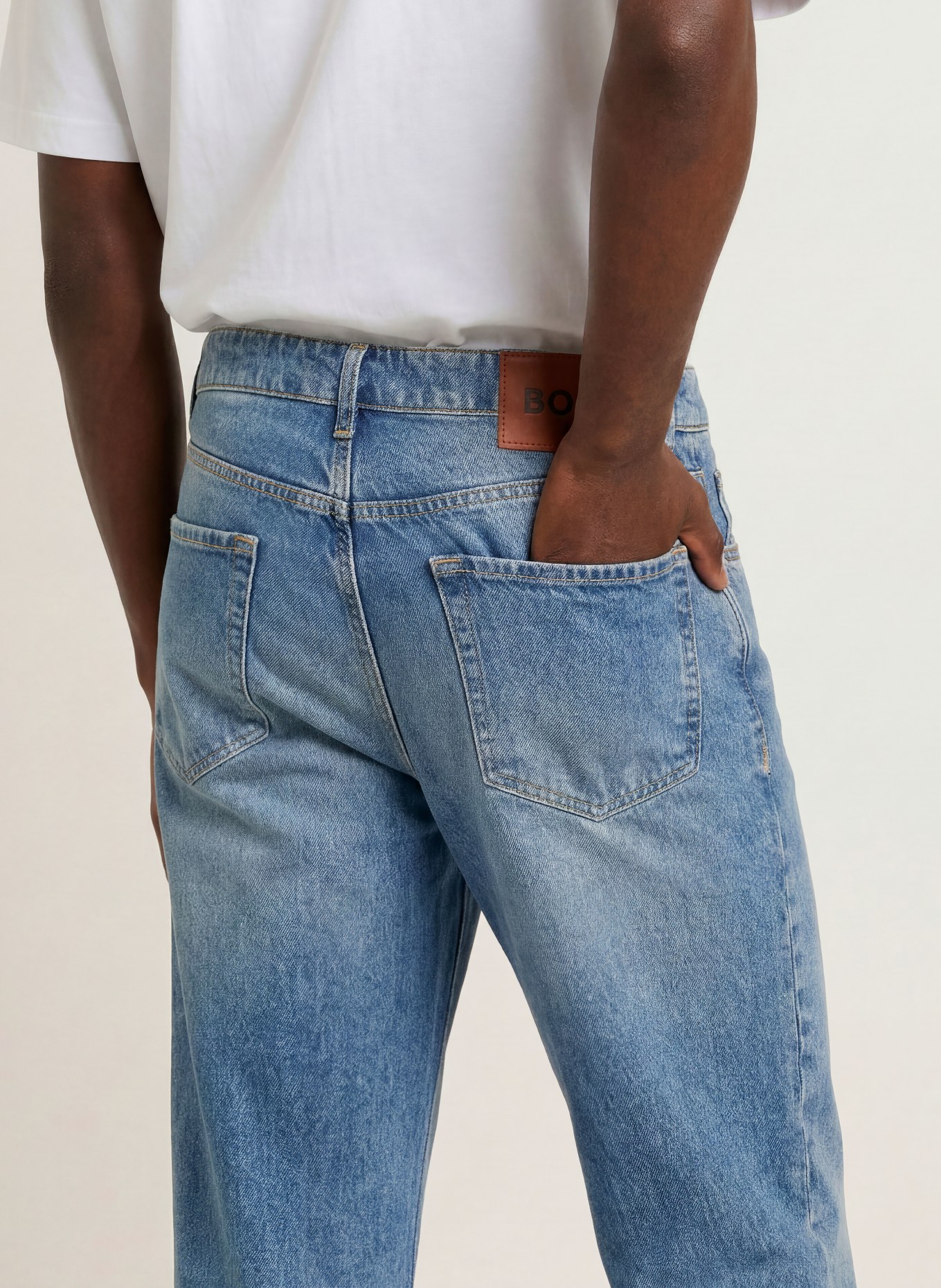 BOSS Jeans KEYES Relaxed Fit: 440 TURQUOISE/AQUA