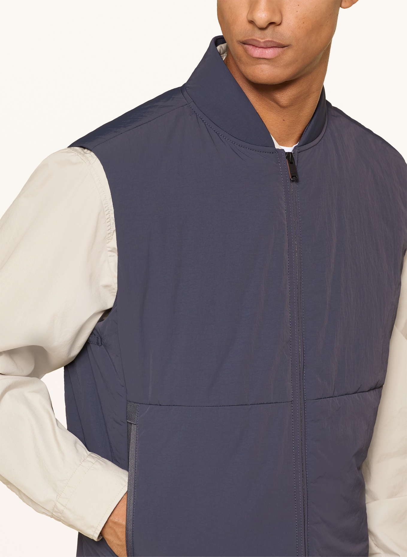 BOSS OFINE 2-in-1 jacket: DARK BLUE